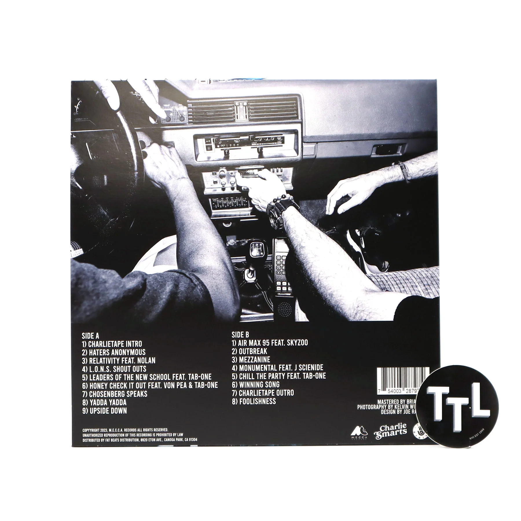 Charlie Smarts & DJ Ill Digitz: Charlietape (Colored Vinyl) (Kooley High) Vinyl LP - Image 3