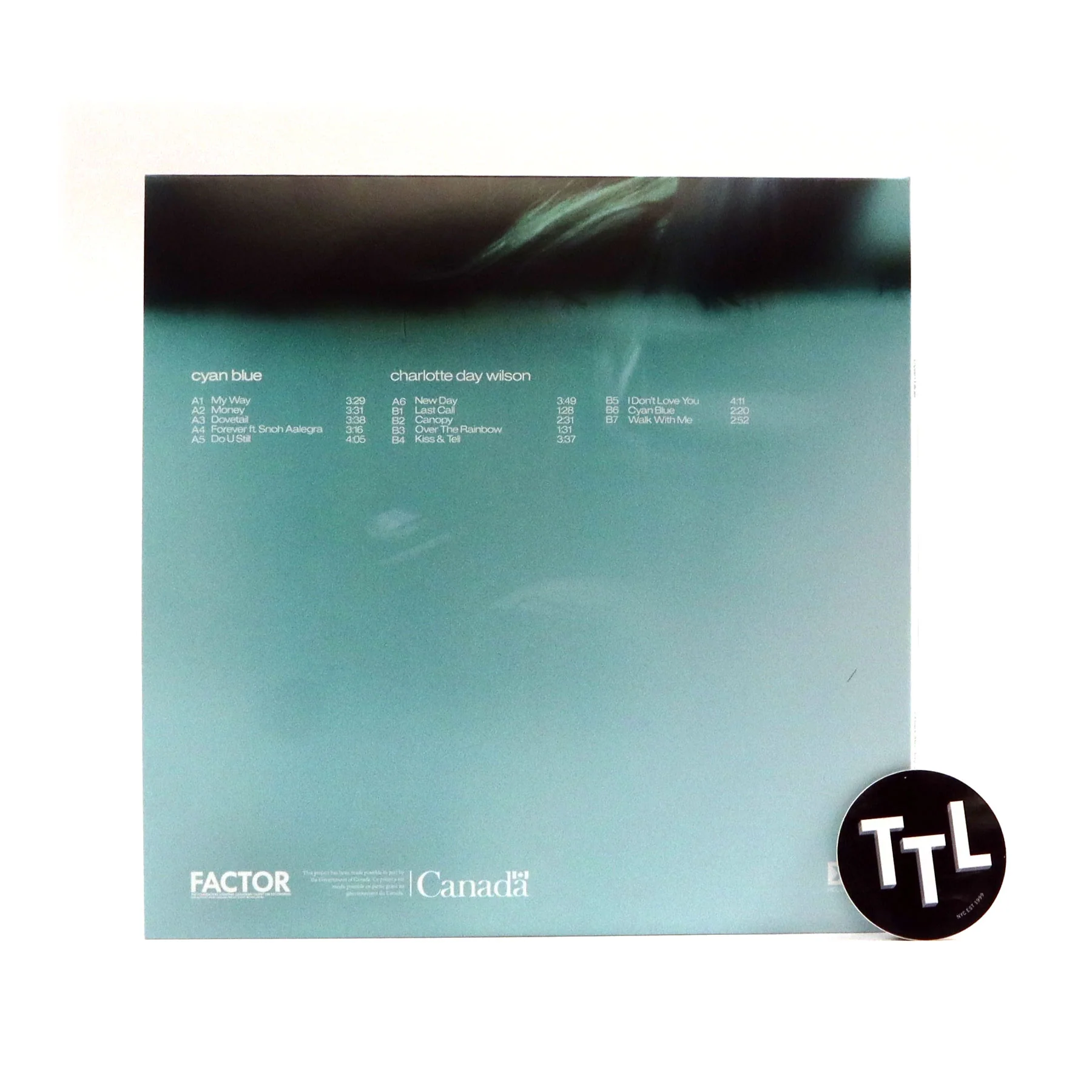 Charlotte Day Wilson: Cyan Blue (Indie Exclusive Colored Vinyl) Vinyl LP - Image 3