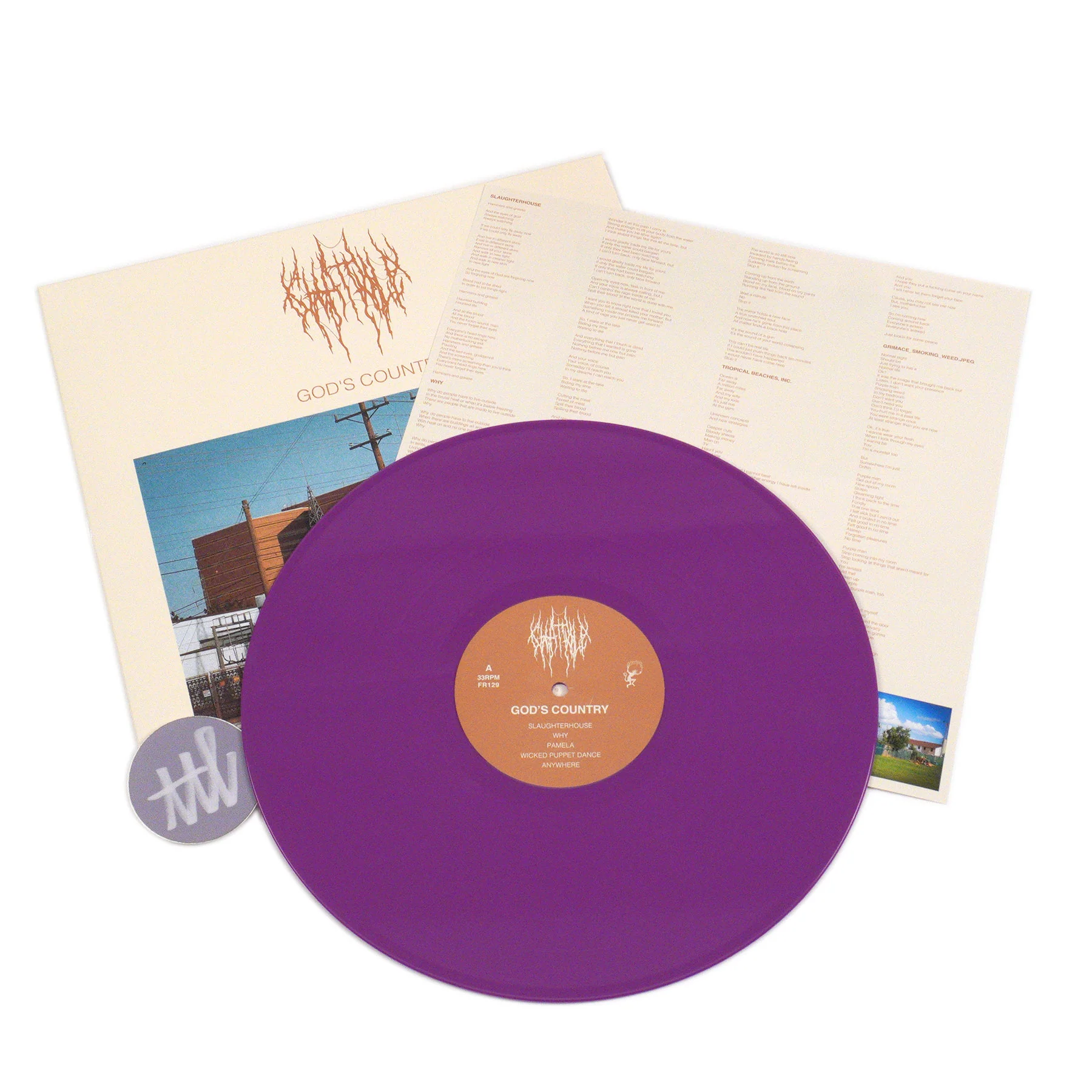 Chat Pile: God's Country (Colored Vinyl) Vinyl LP - Image 2