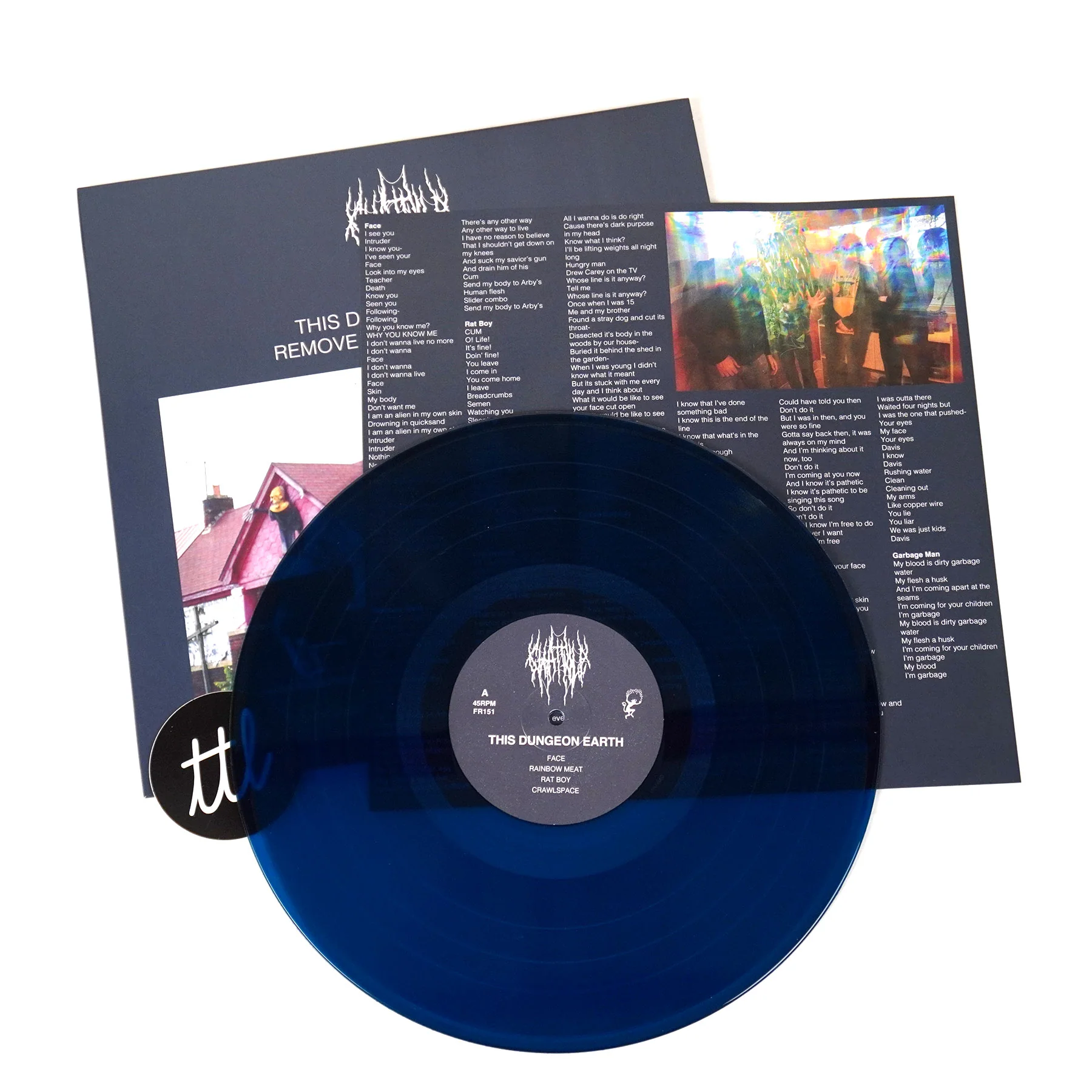 Chat Pile: This Dungeon Earth / Remove Your Skin Please (Colored Vinyl) Vinyl LP - Image 2