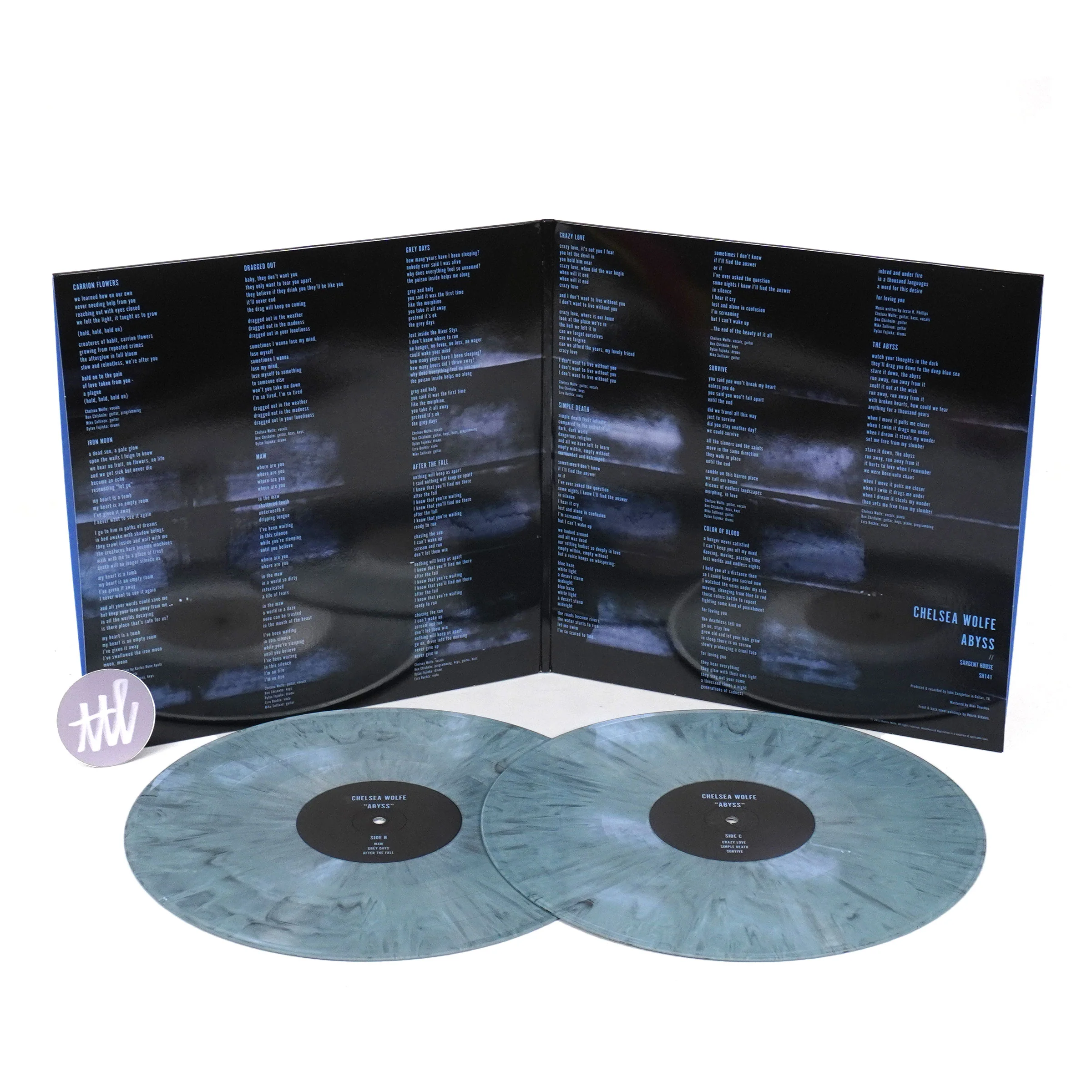 Chelsea Wolfe: Abyss - 10th Anniversary Edition (Indie Exclusive Colored Vinyl) Vinyl 2LP - Image 2