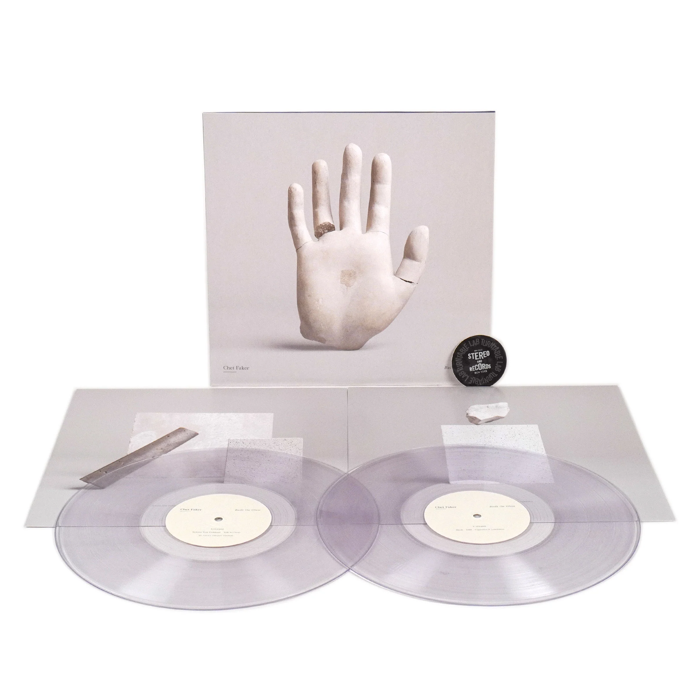 Chet Faker: Built On Glass (Clear Colored Vinyl) Vinyl 2LP - Image 2