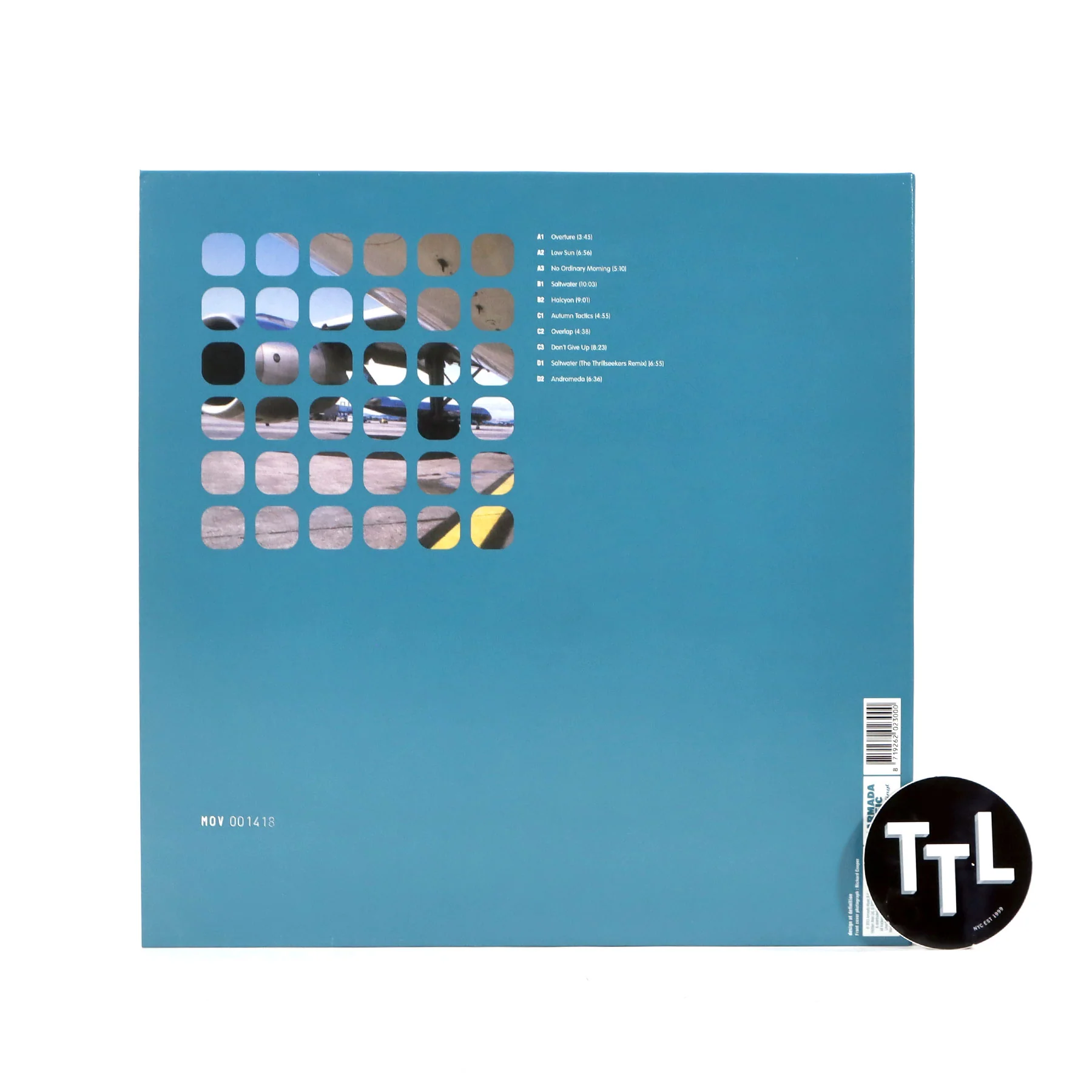 Chicane: Behind The Sun (180g, Colored Vinyl) Vinyl 2LP - Image 3