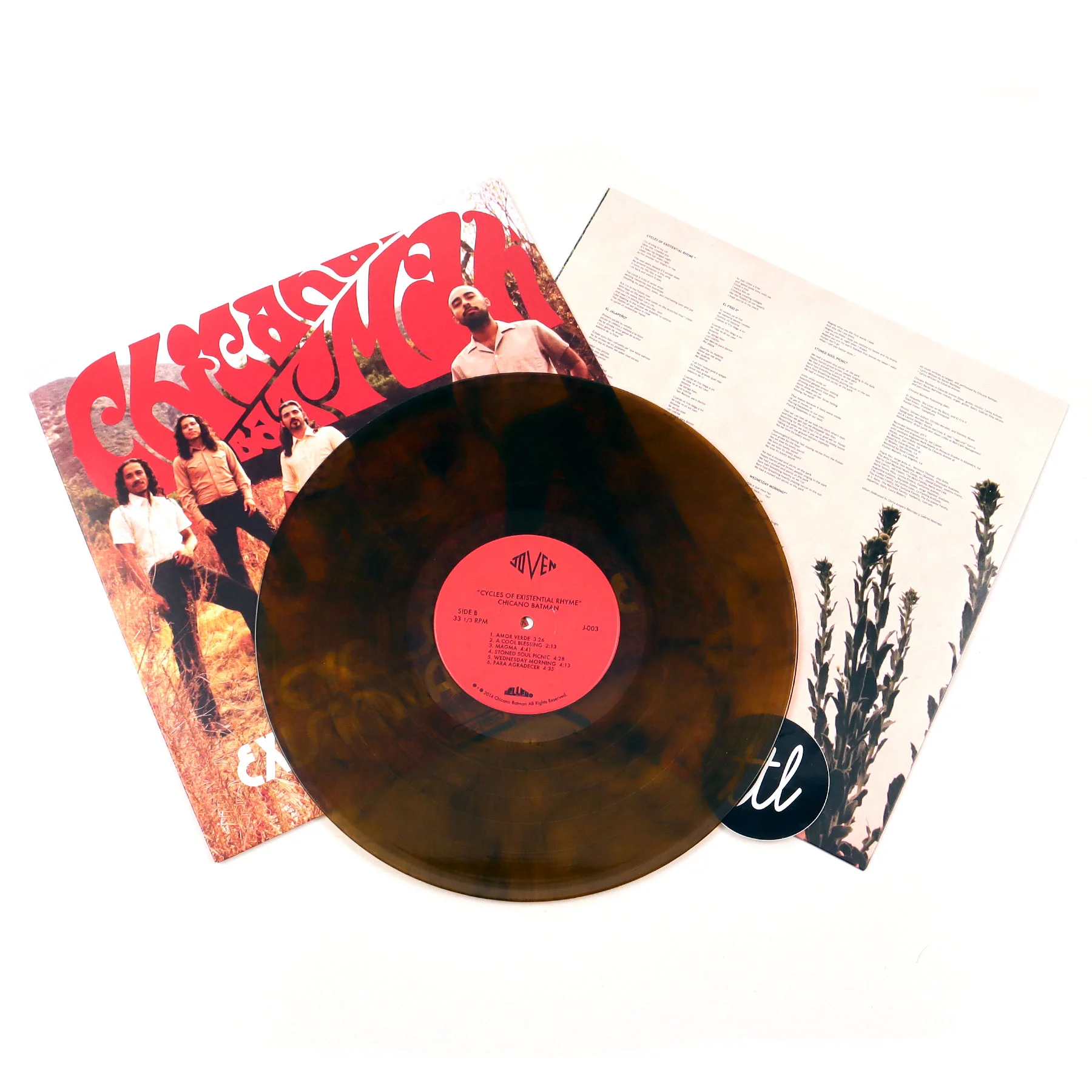 Chicano Batman: Cycles Of Existential Rhyme (Colored Vinyl) Vinyl LP - Image 2
