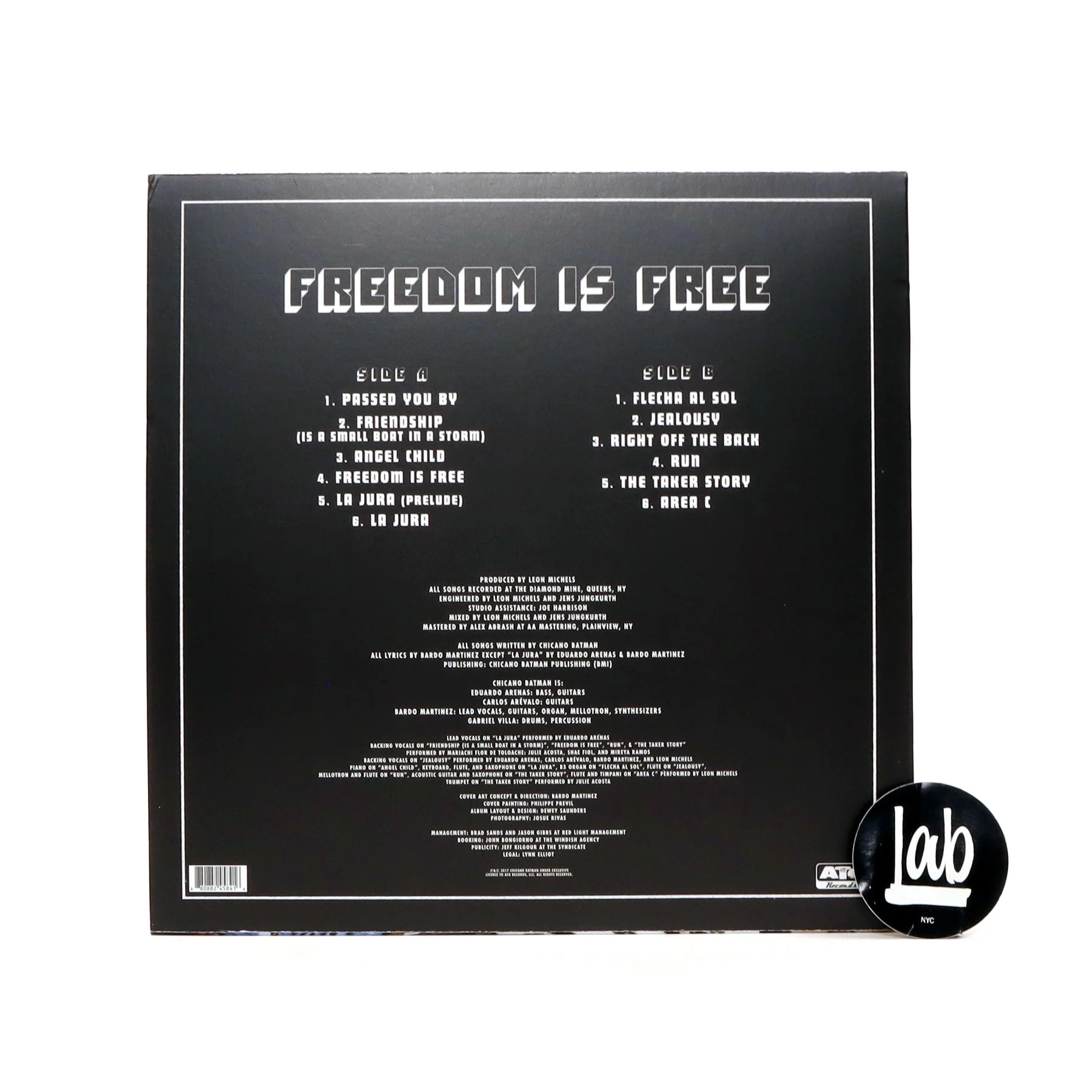Chicano Batman: Freedom Is Free (Colored Vinyl) Vinyl LP - Image 3