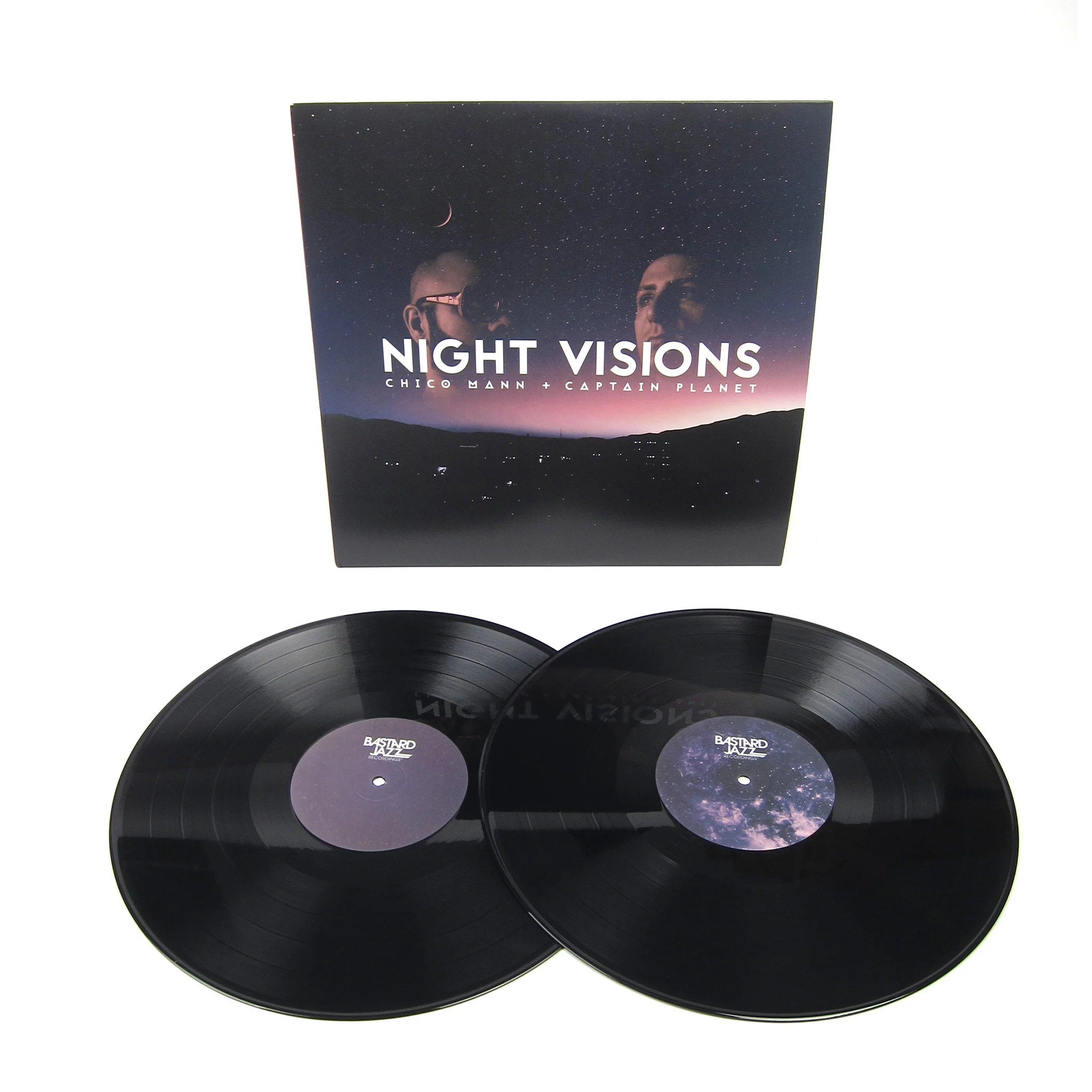 Chico Mann & Captain Planet: Night Visions Vinyl 2LP - Image 2