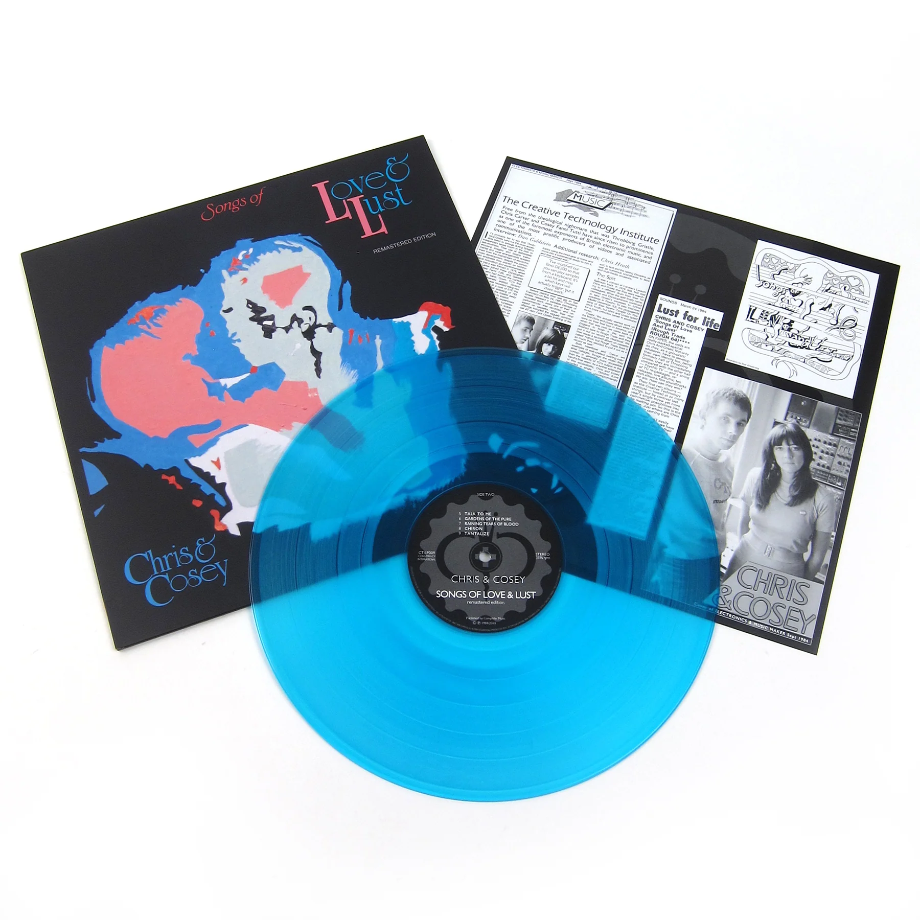 Chris & Cosey: Songs Of Love & Lust (Colored Vinyl) Vinyl LP - Image 2