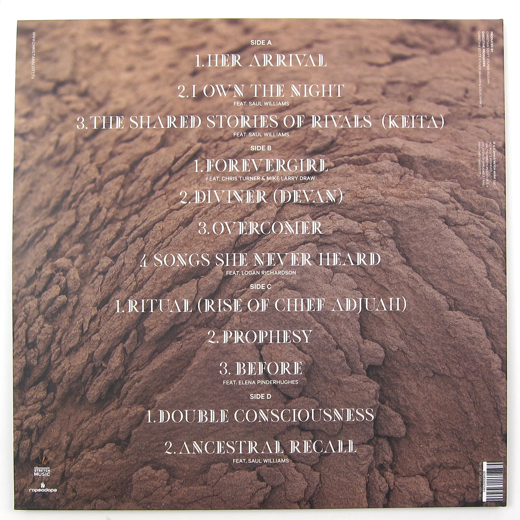 Christian Scott aTunde Adjuah: Ancestral Recall Vinyl 2LP - Image 3