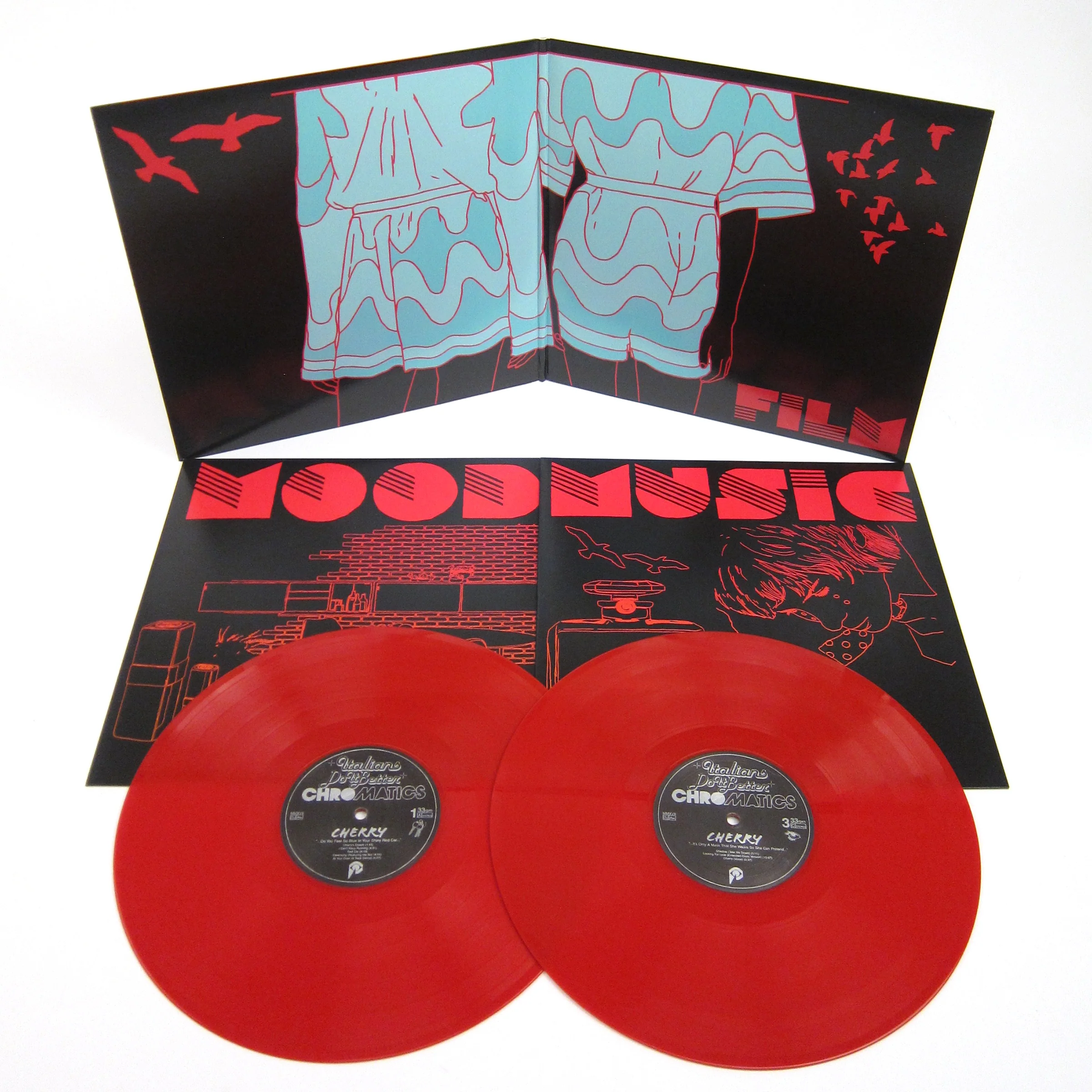 Chromatics: Cherry Deluxe Edition (180g, Cherry Red Colored Vinyl) Vinyl 2LP - Image 2