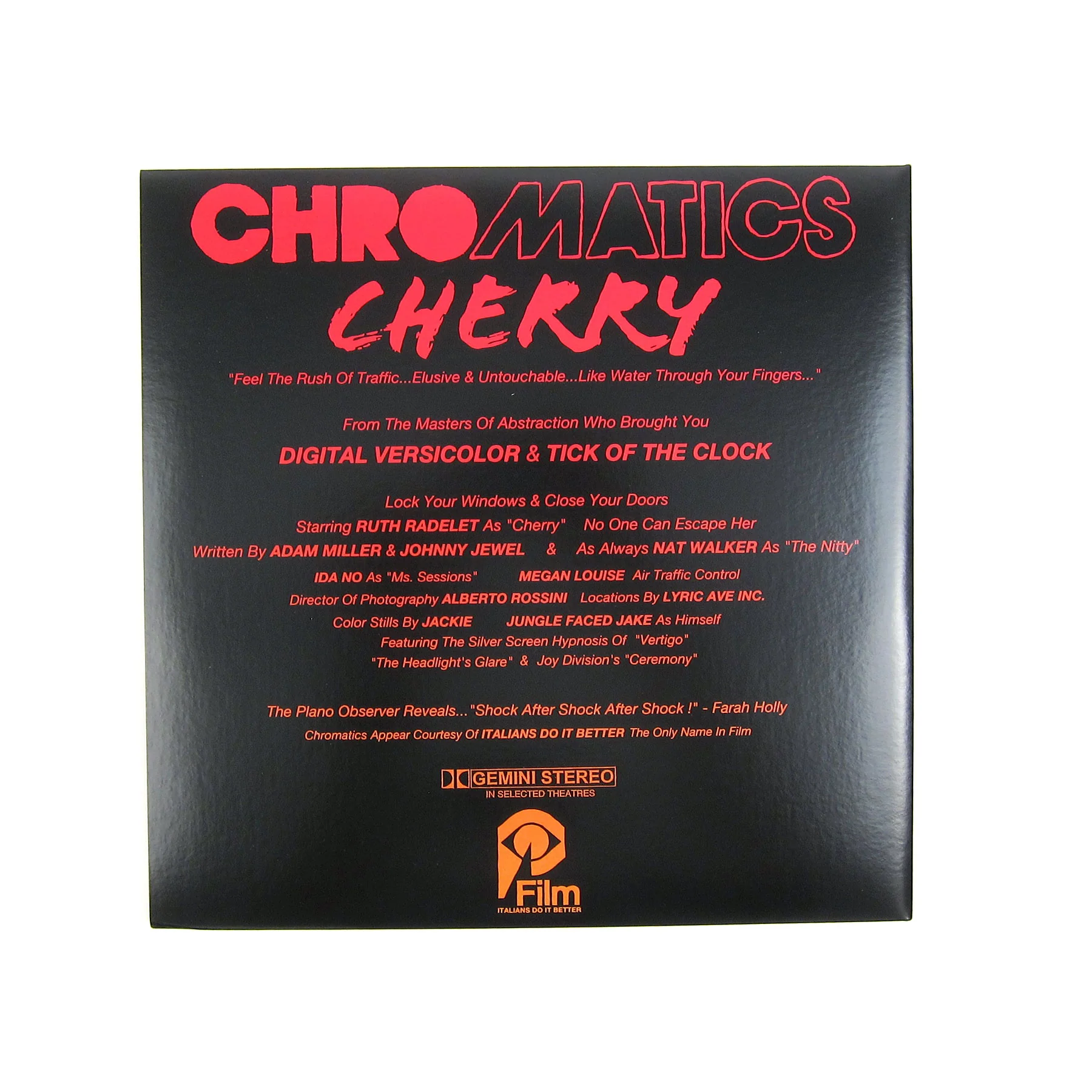 Chromatics: Cherry Deluxe Edition (180g, Lavender Colored Vinyl) Vinyl 2LP - Image 3
