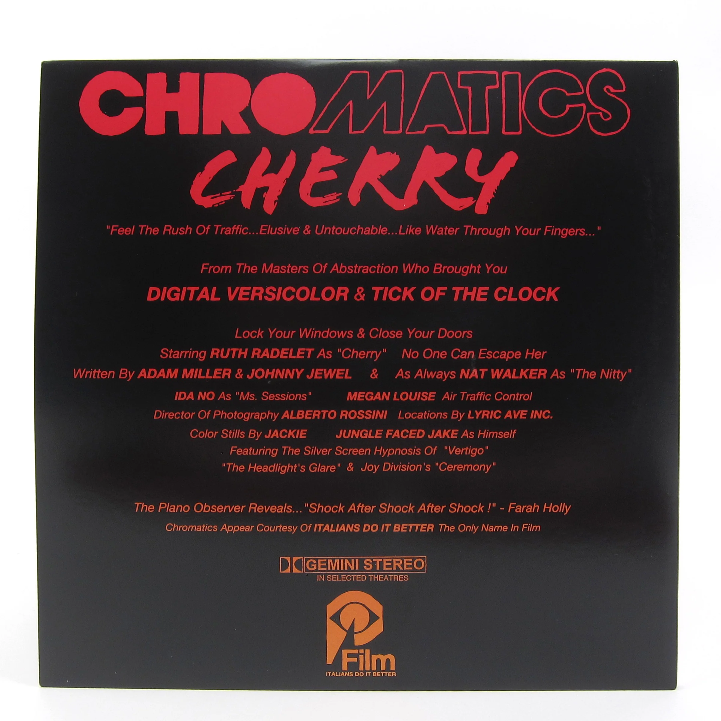 Chromatics: Cherry Deluxe Edition (Colored Vinyl) Vinyl 2LP - Image 3