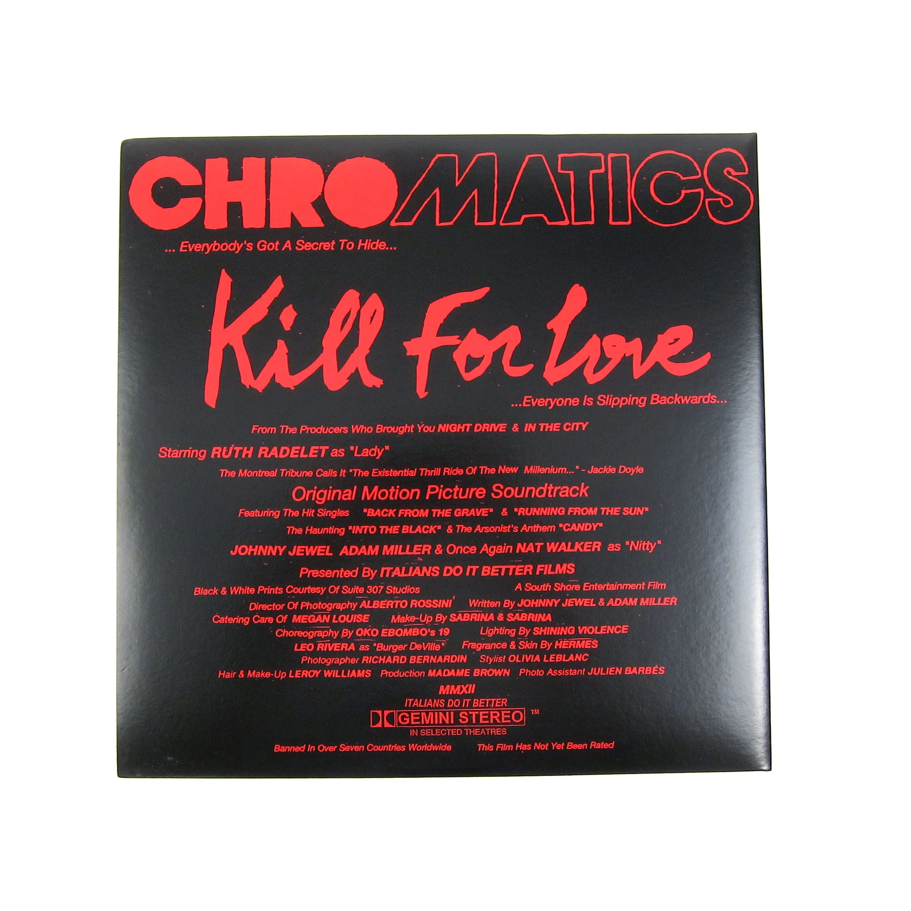 Chromatics: Kill For Love - 5 Year Anniversary Edition (180g, Lavender Colored Vinyl) Vinyl 2LP - Image 3