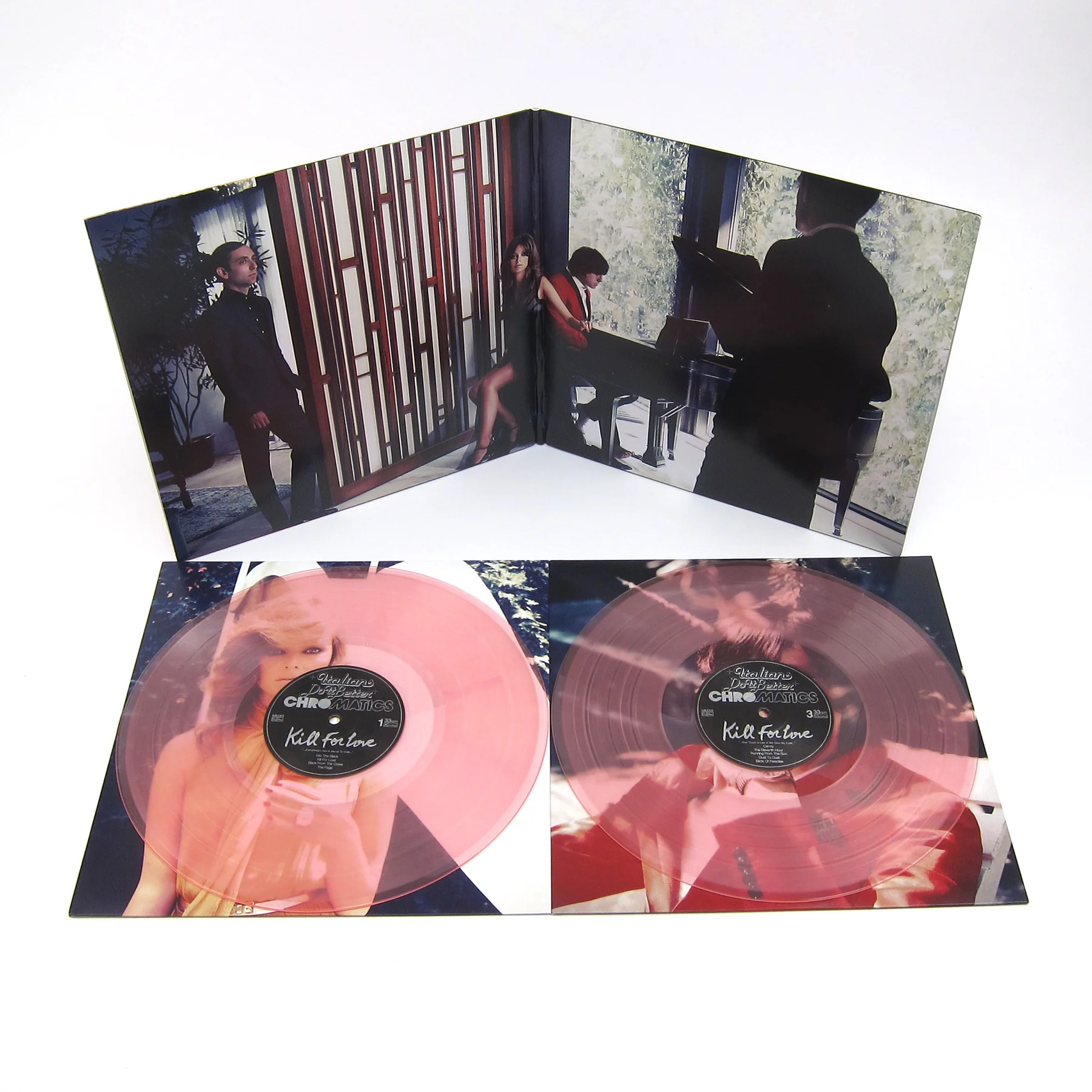 Chromatics: Kill For Love - 5 Year Anniversary Edition (Pink Colored Vinyl) Vinyl 2LP - Image 2