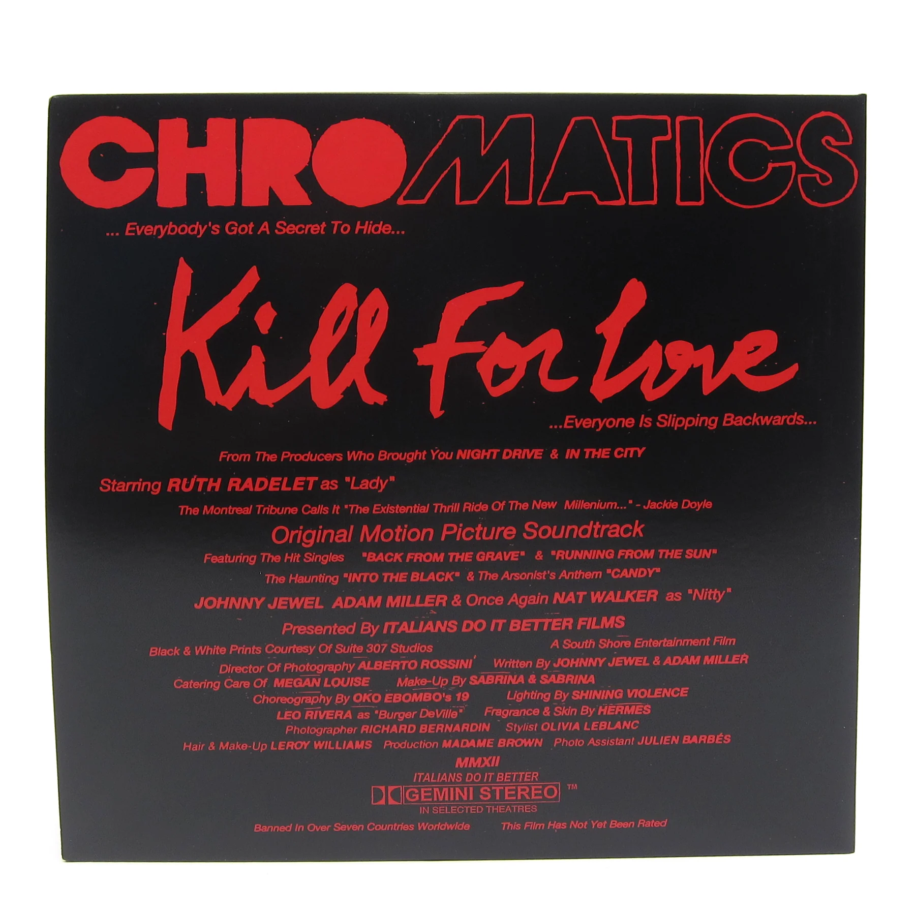 Chromatics: Kill For Love - 5 Year Anniversary Edition (Pink Colored Vinyl) Vinyl 2LP - Image 3