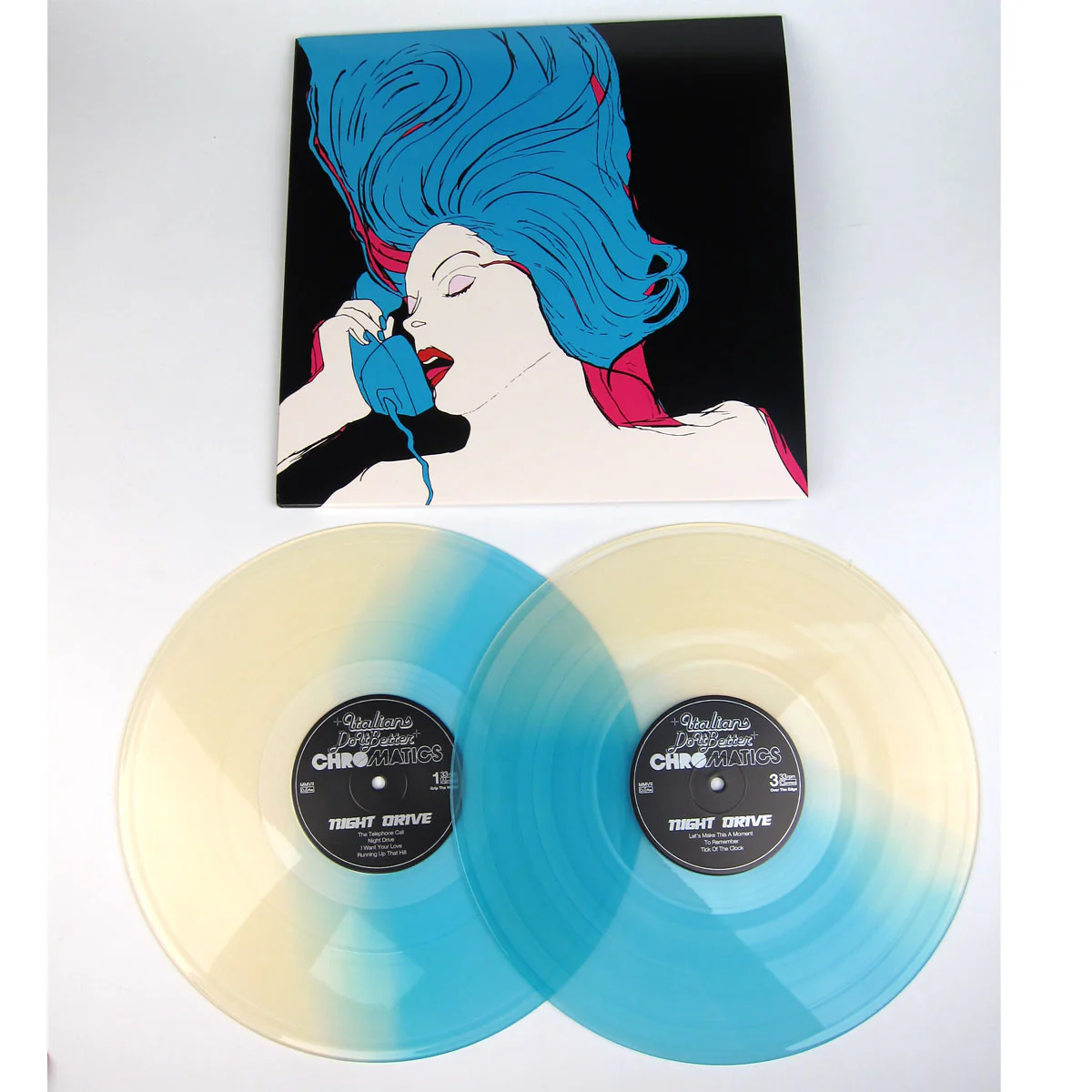Chromatics: Night Drive Deluxe Edition (Clear Vinyl) Vinyl 2LP - Image 2