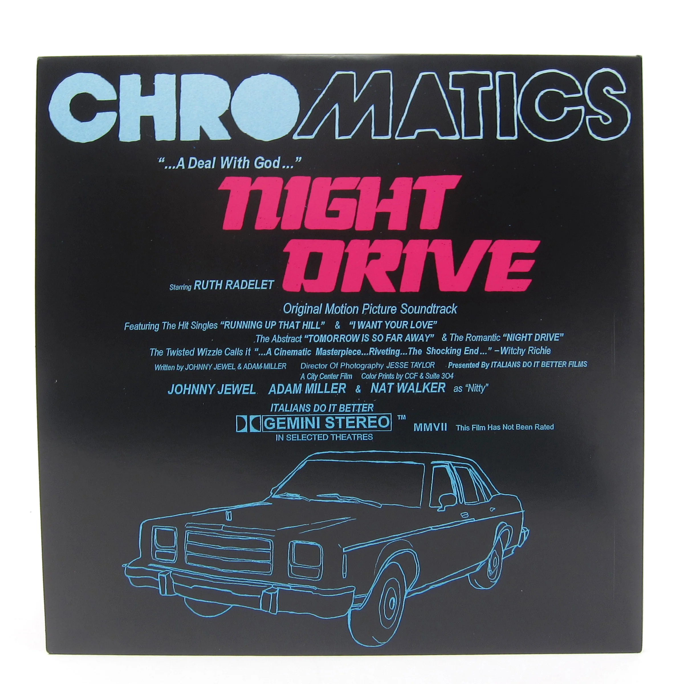 Chromatics: Night Drive Ten Year Remastered Edition (180g, Blue Mist Colored Vinyl) Vinyl 2LP - Image 3