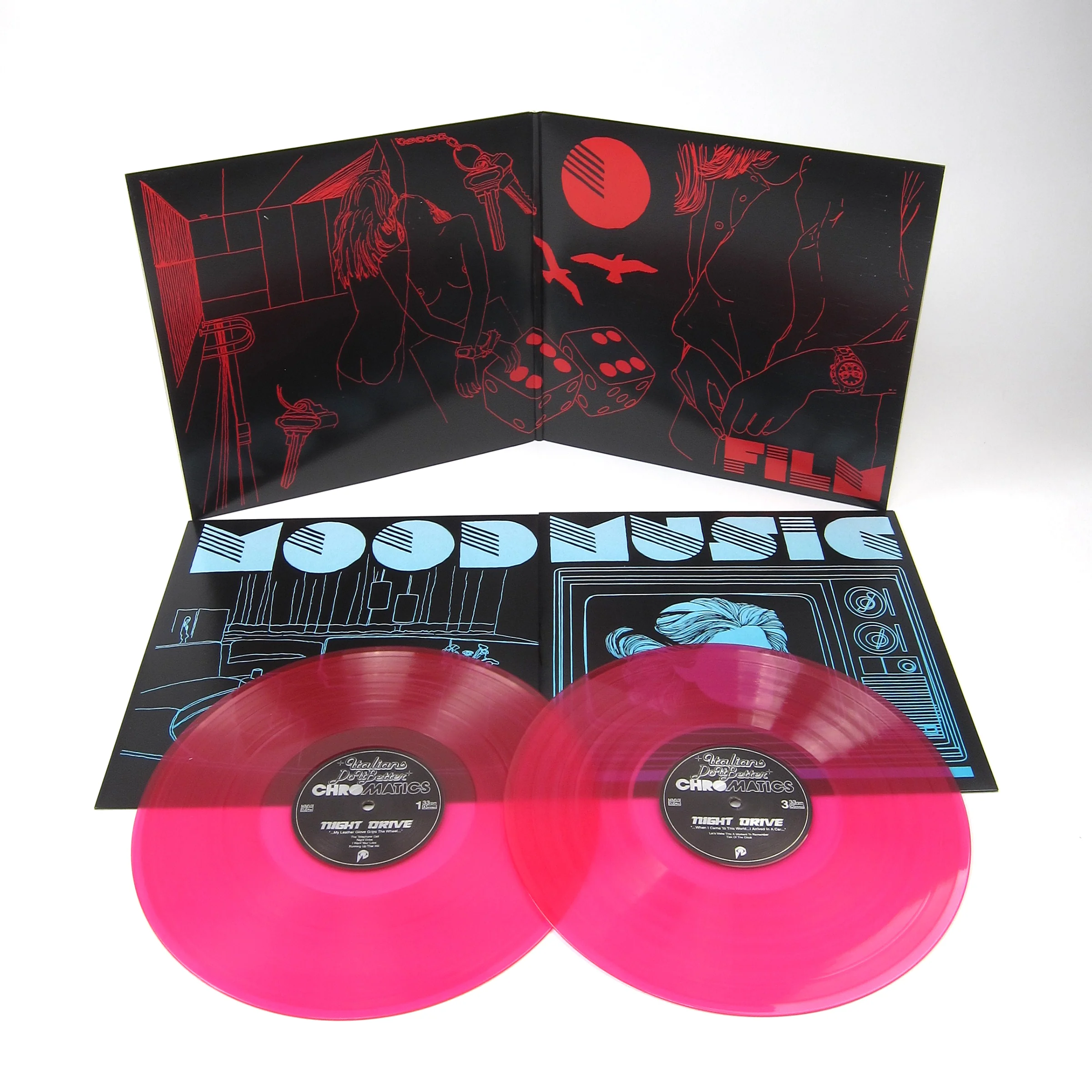 Chromatics: Night Drive Ten Year Remastered Edition (Colored Vinyl) Vinyl 2LP - Image 2