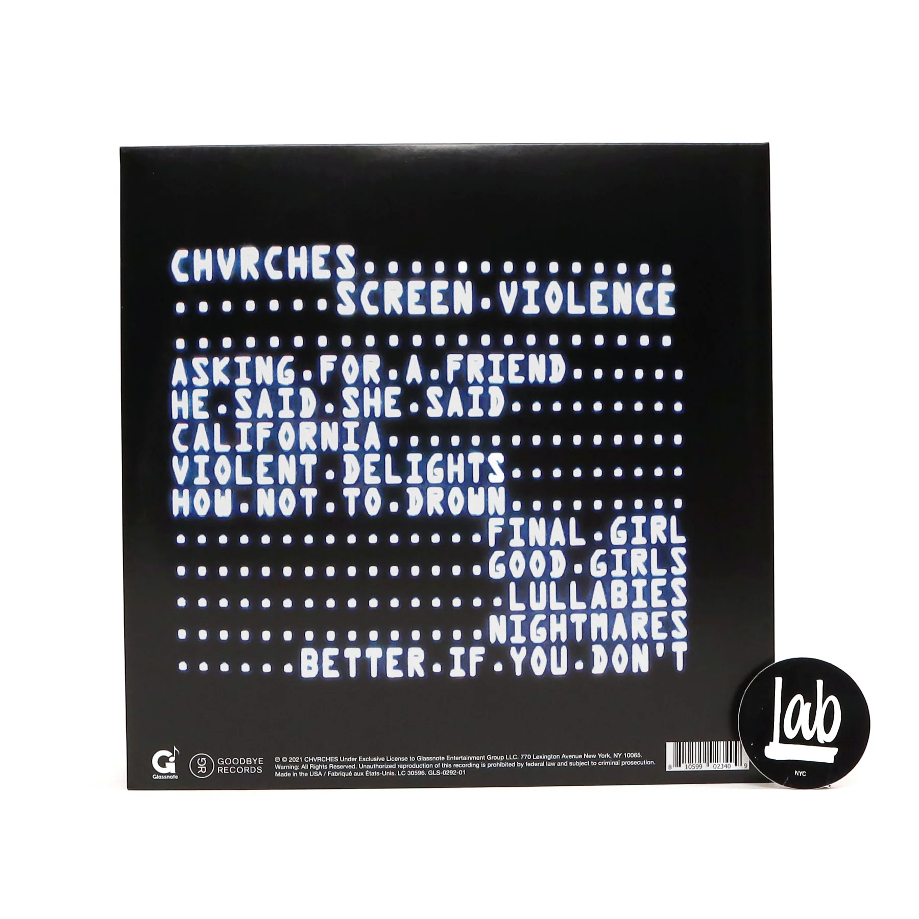 Chvrches: Screen Violence (Indie Exclusive Colored Vinyl) Vinyl LP - Image 3