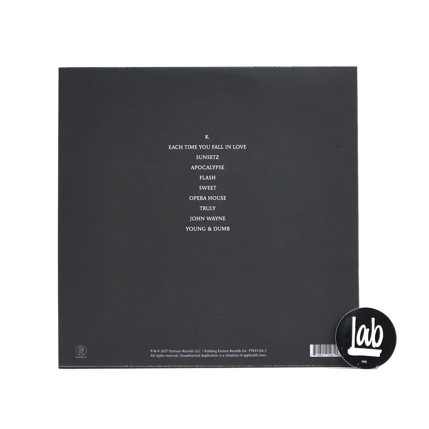Cigarettes After Sex: Cigarettes After Sex (Clear Colored Vinyl) Vinyl LP - Image 3