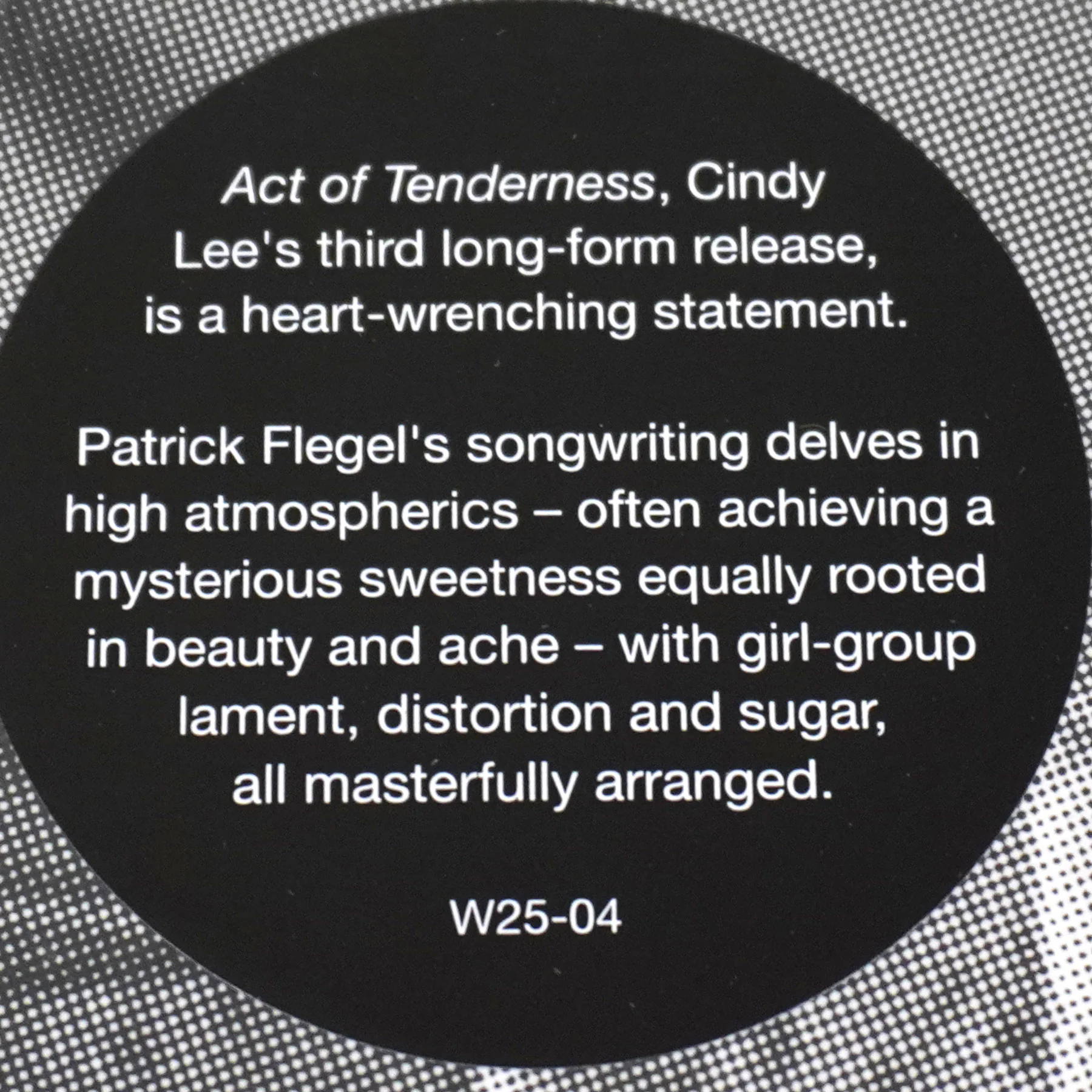 Cindy Lee: Act of Tenderness Vinyl LP - Image 3
