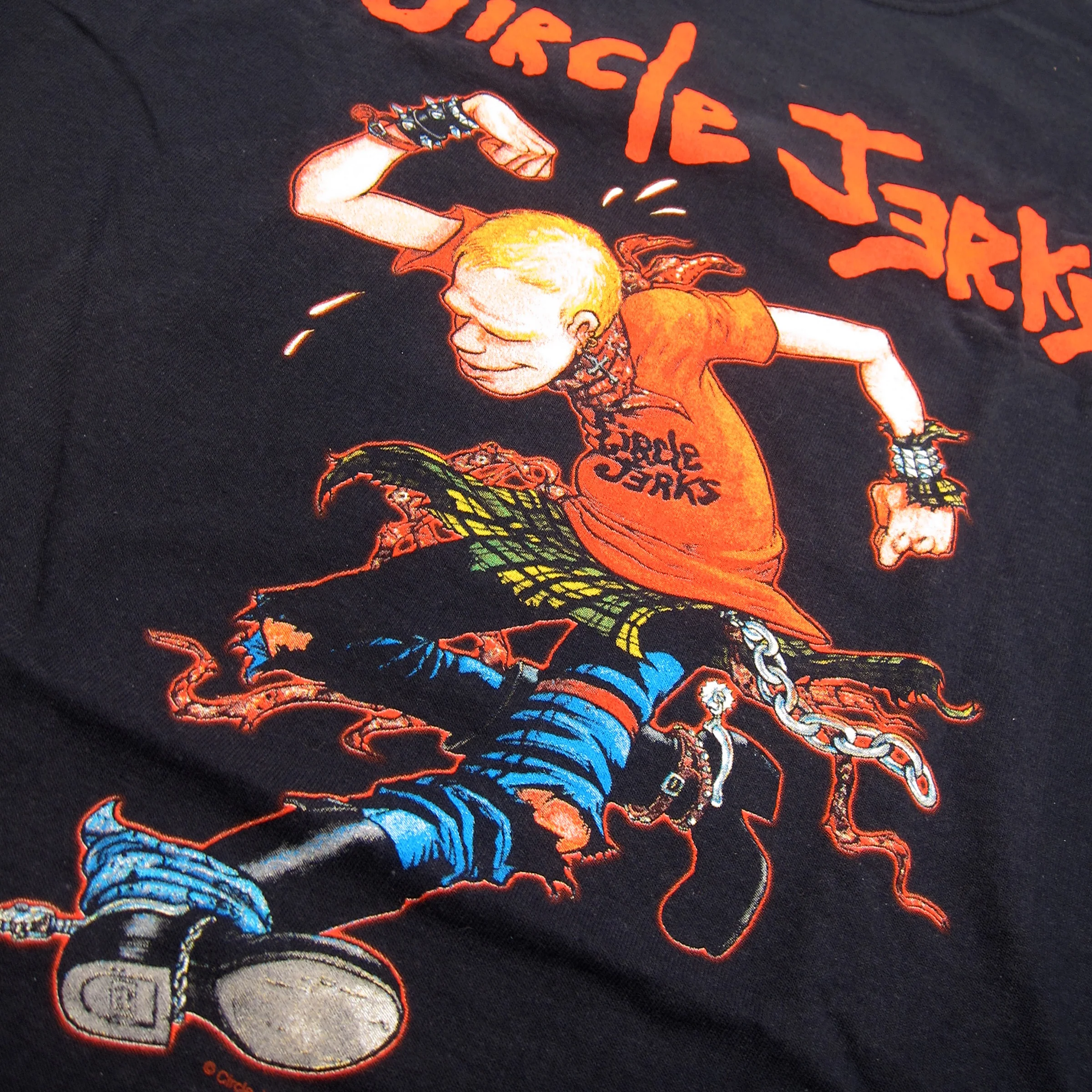 Circle Jerks: Skank Man Shirt (Medium Only) - Image 2