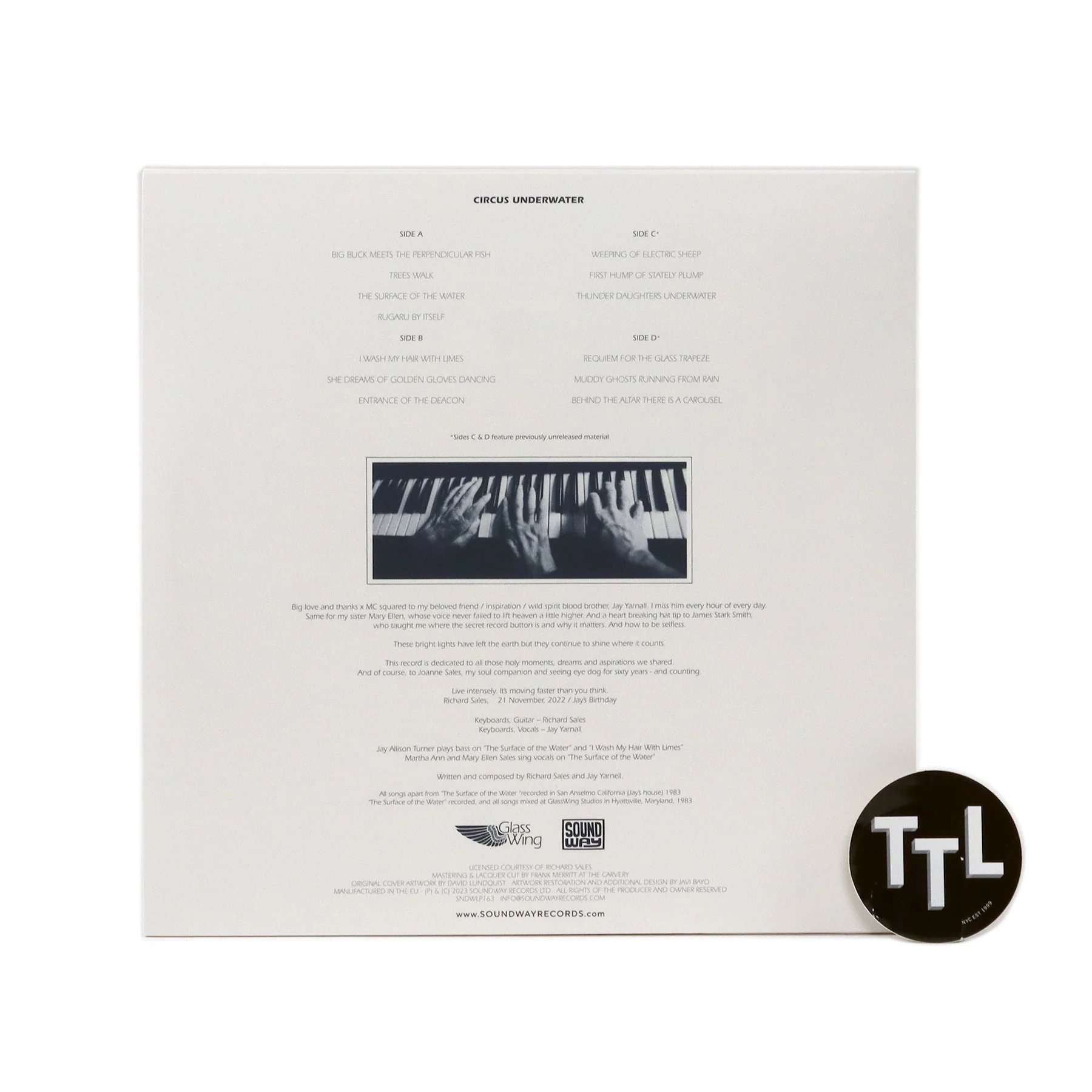 Circus Underwater: Circus Underwater Vinyl 2LP - Image 3