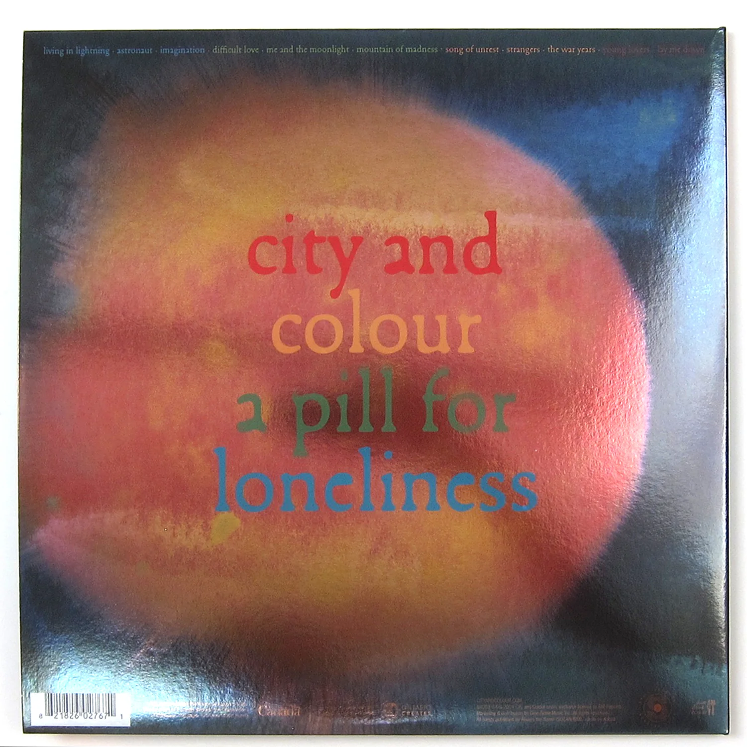City And Colour: A Pill For Loneliness (Indie Exclusive Colored Vinyl) Vinyl 2LP - Image 3