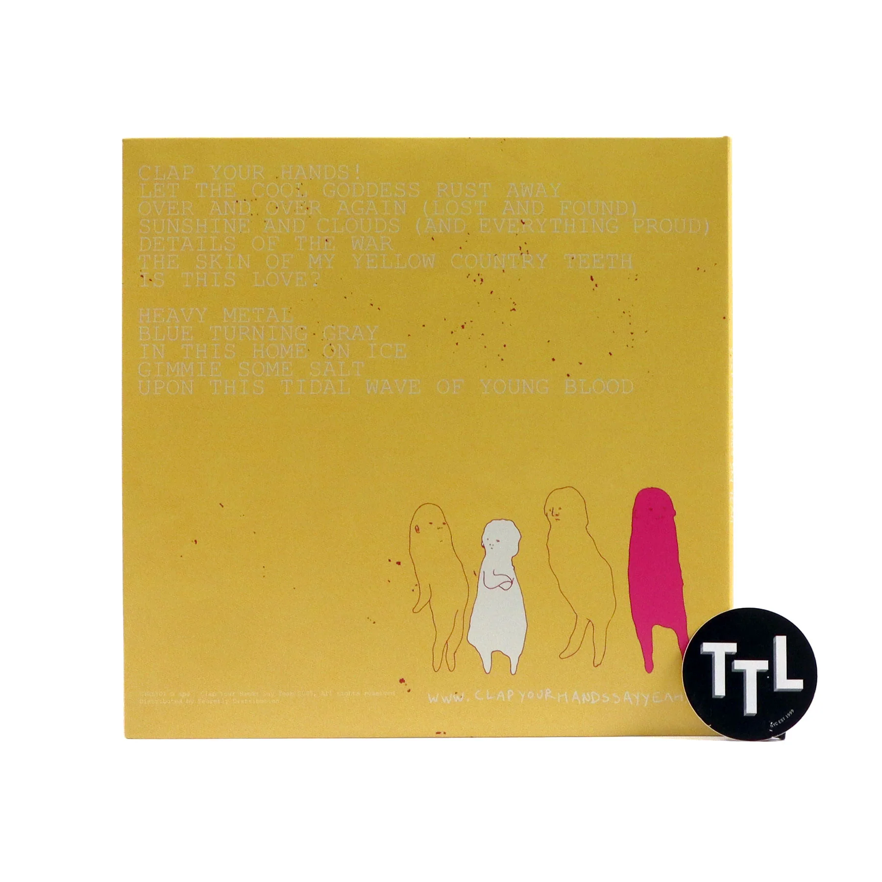 Clap Your Hands Say Yeah: Clap Your Hands Say Yeah (Pink Colored Vinyl) Vinyl LP - Image 3