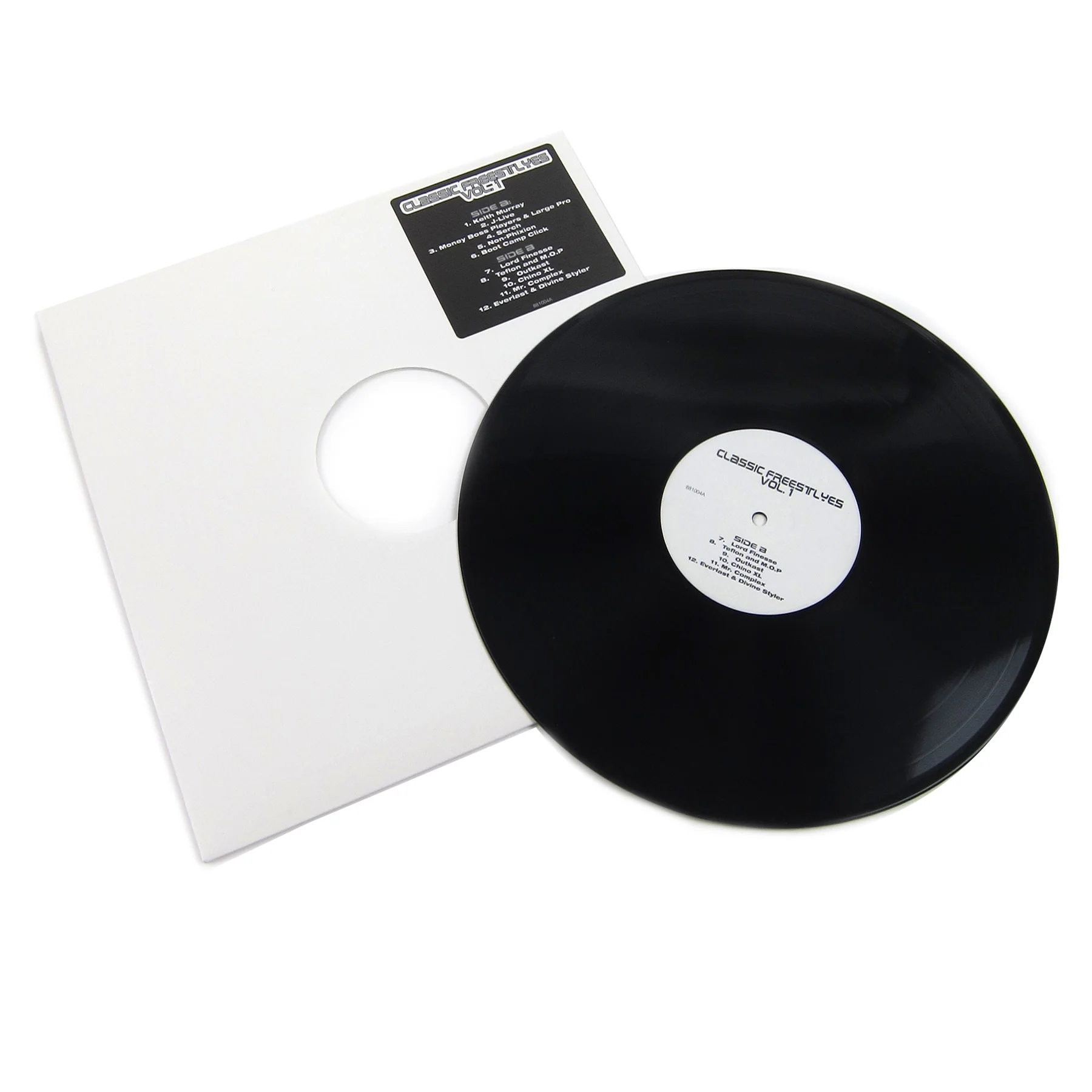 Classic Freestyles: Classic Freestyles Vol.1 Vinyl 12" (Keith Murray, Lord Finesse, OutKast, Boot Camp Clik) - Image 2