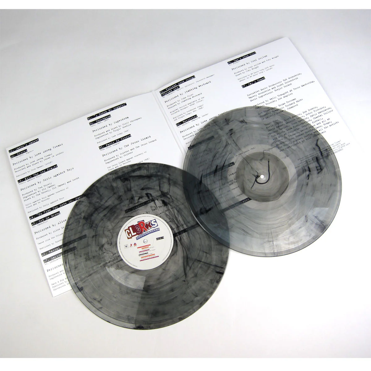 Clerks: 20th Anniversary OST (Clear Black Smoke Vinyl, 180g) Vinyl 2LP - Image 2