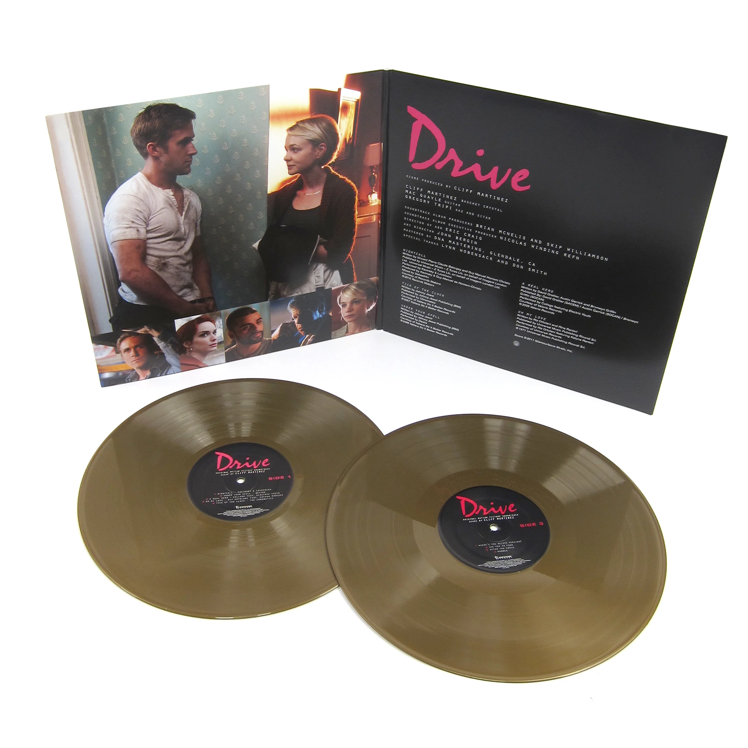 Cliff Martinez: Drive Soundtrack (Gold Colored Vinyl) Vinyl 2LP - Image 2