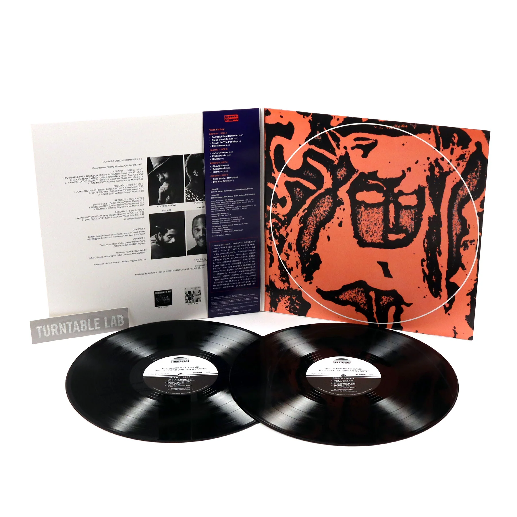 Clifford Jordan Quartet: Glass Bead Games (Japan Import) Vinyl 2LP - Image 2