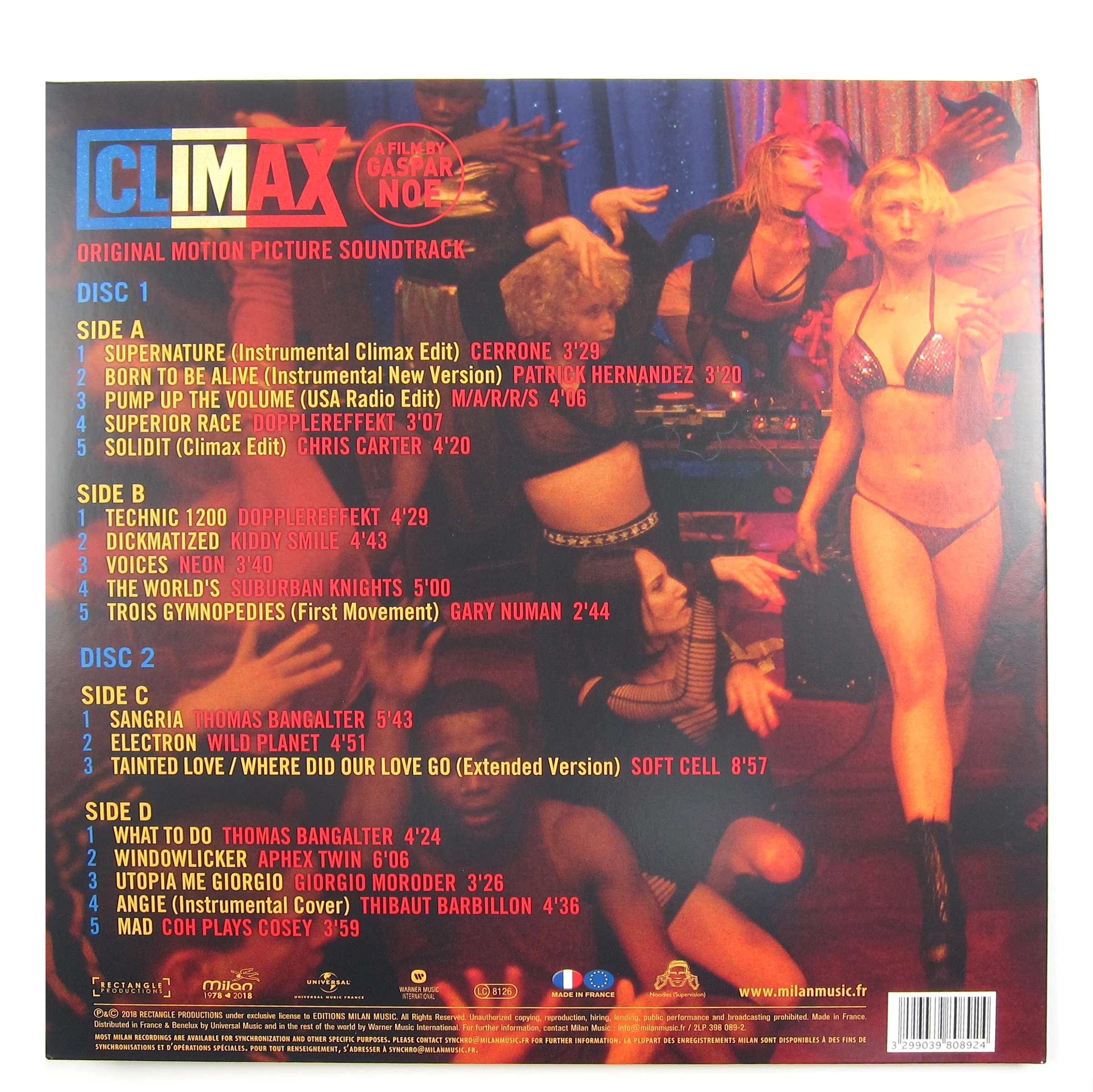 Climax: Climax Soundtrack Vinyl 2LP - Image 3