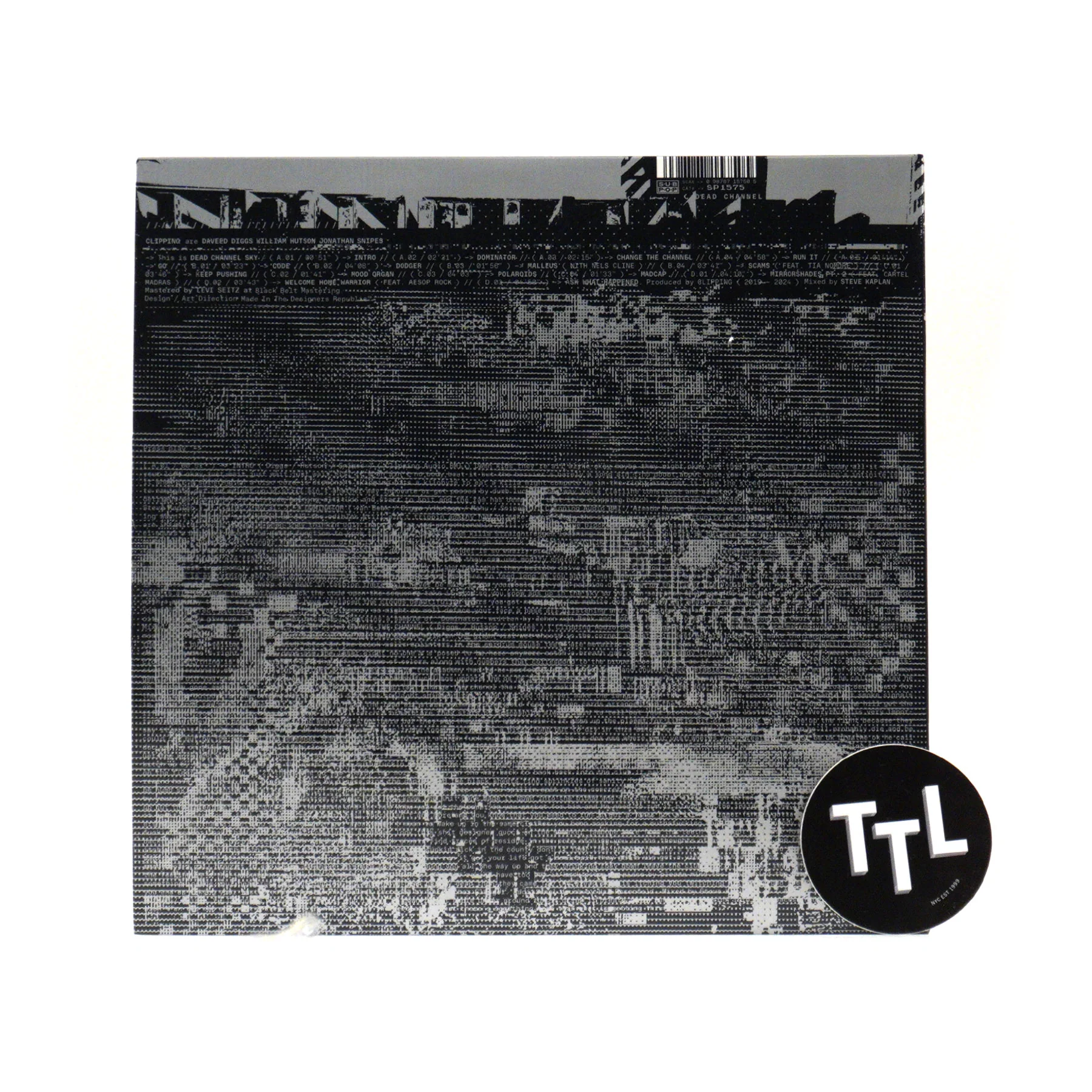 Clipping: Dead Channel Sky (Loser Edition Colored Vinyl) Vinyl LP - Image 4