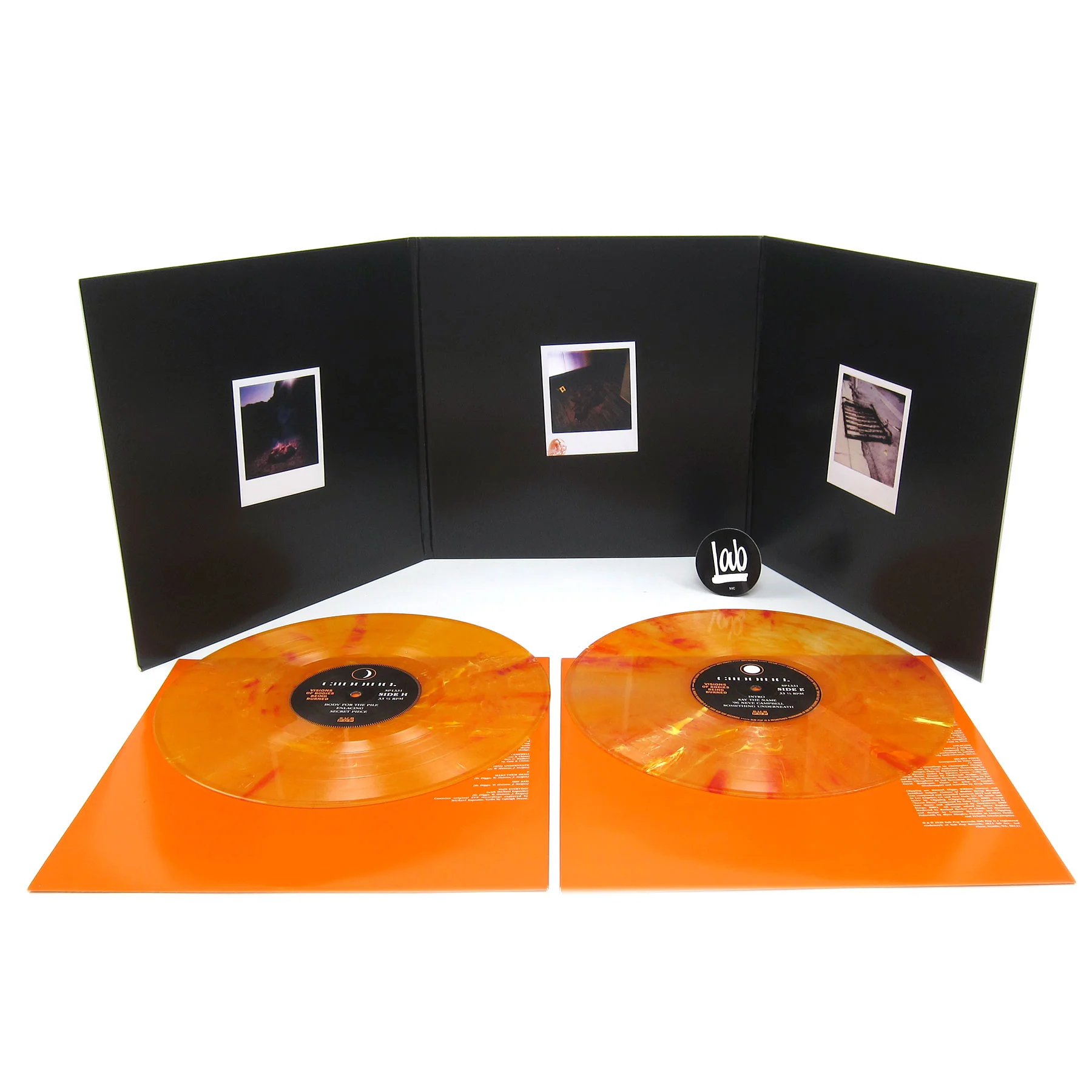 Clipping: Visions Of Bodies Being Burned (Loser Edition Colored Vinyl) Vinyl LP - Image 2