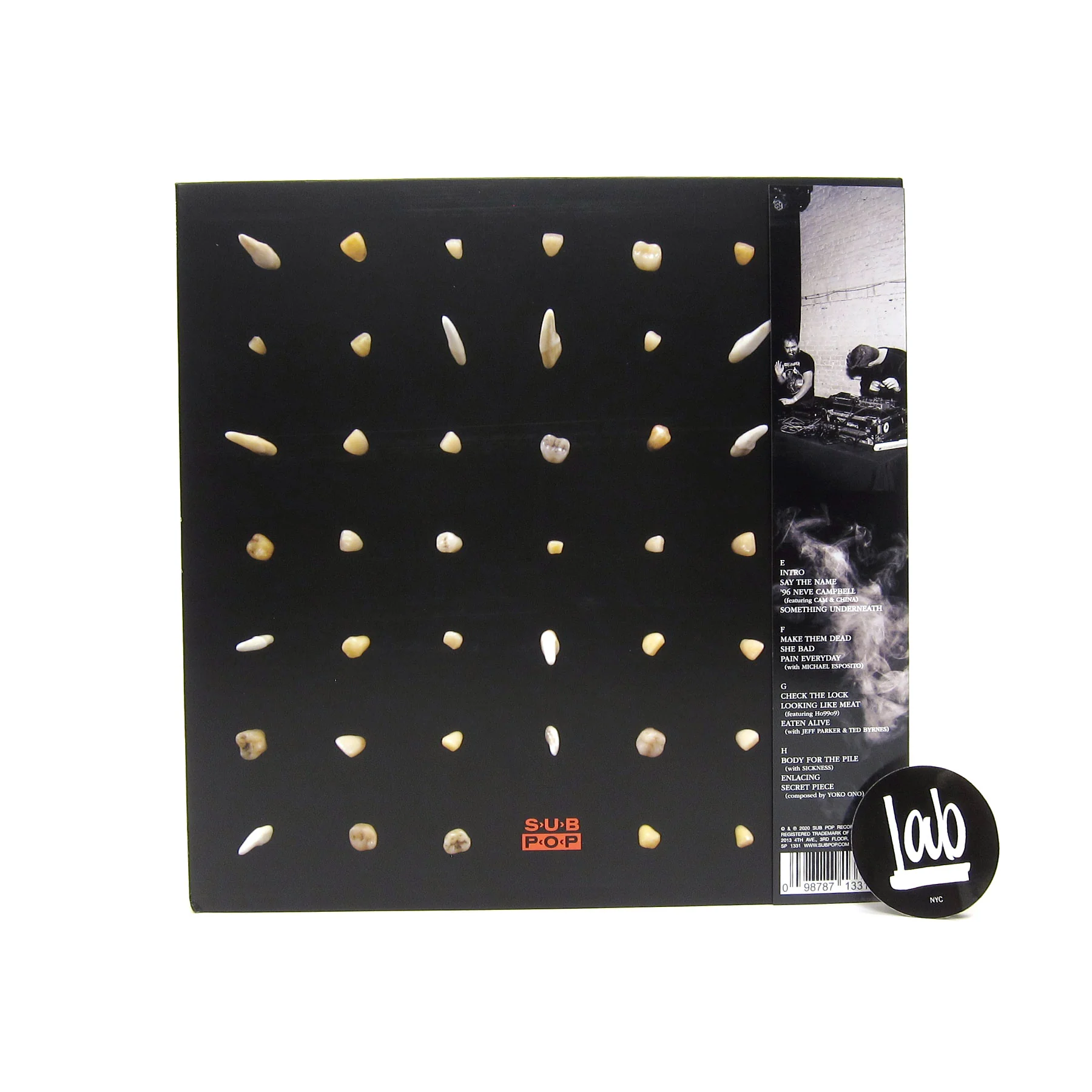 Clipping: Visions Of Bodies Being Burned (Loser Edition Colored Vinyl) Vinyl LP - Image 3