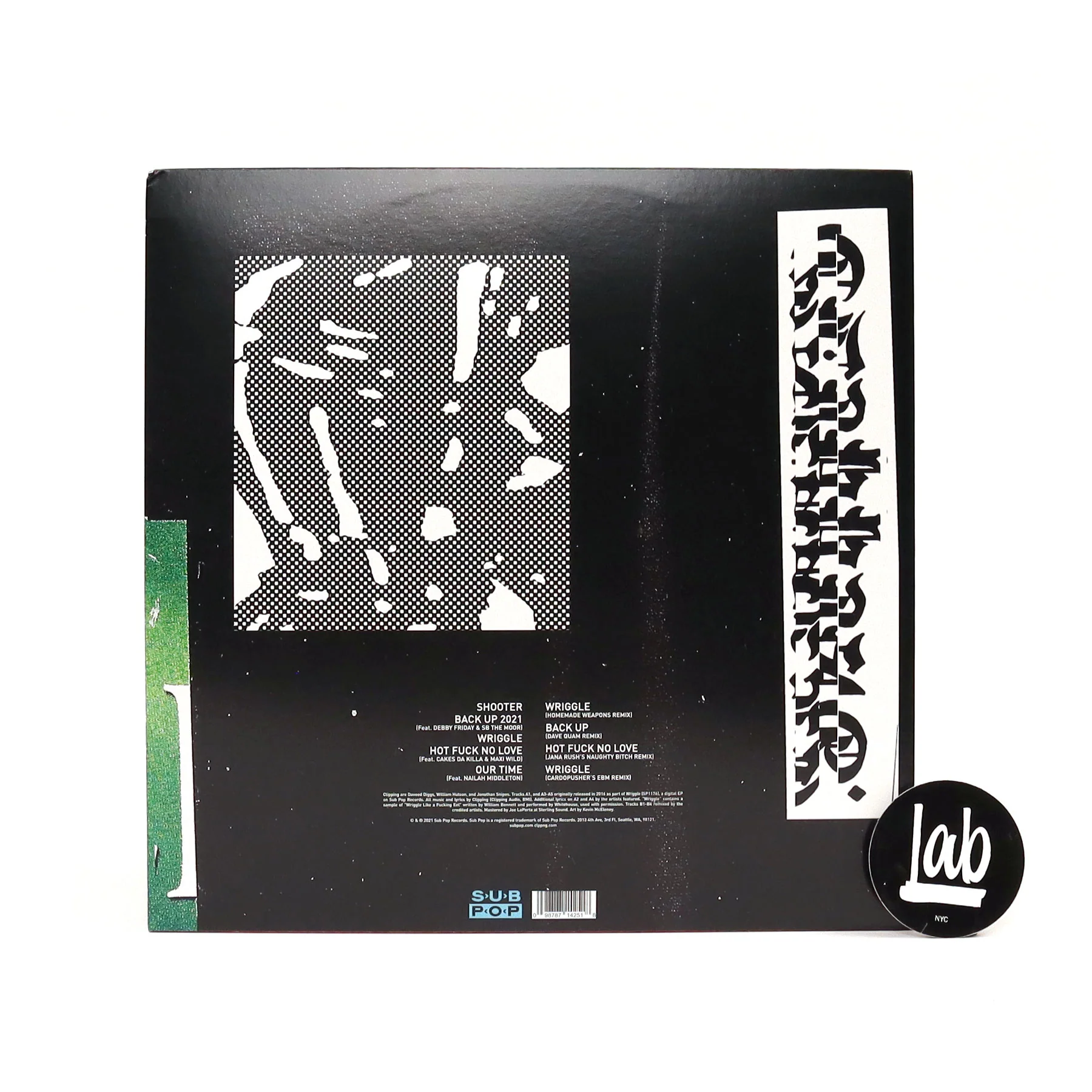 Clipping: Wriggle (Loser Edition Colored Vinyl) Vinyl LP - Image 3