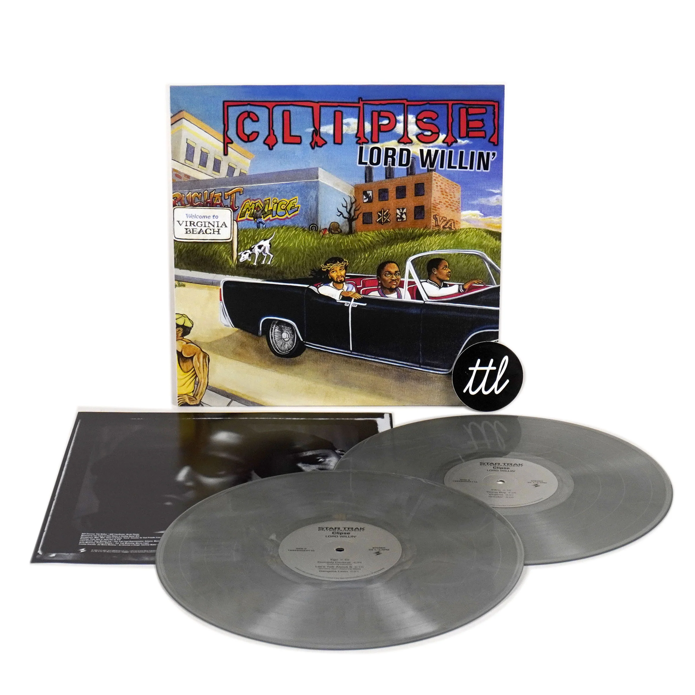 Clipse: Lord Willin’ (Colored Vinyl) Vinyl 2LP - Image 2