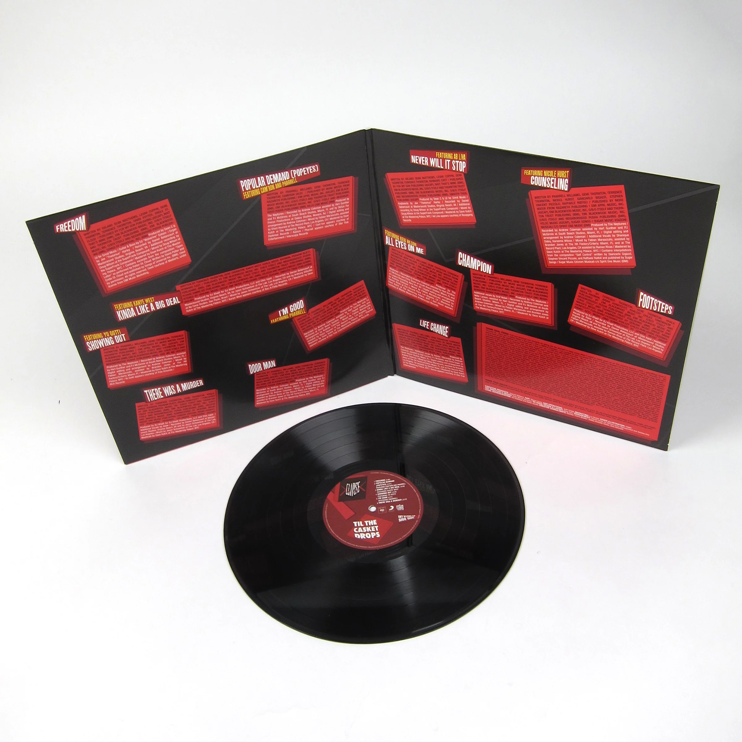 Clipse: Til The Casket Drops Vinyl LP - Image 2