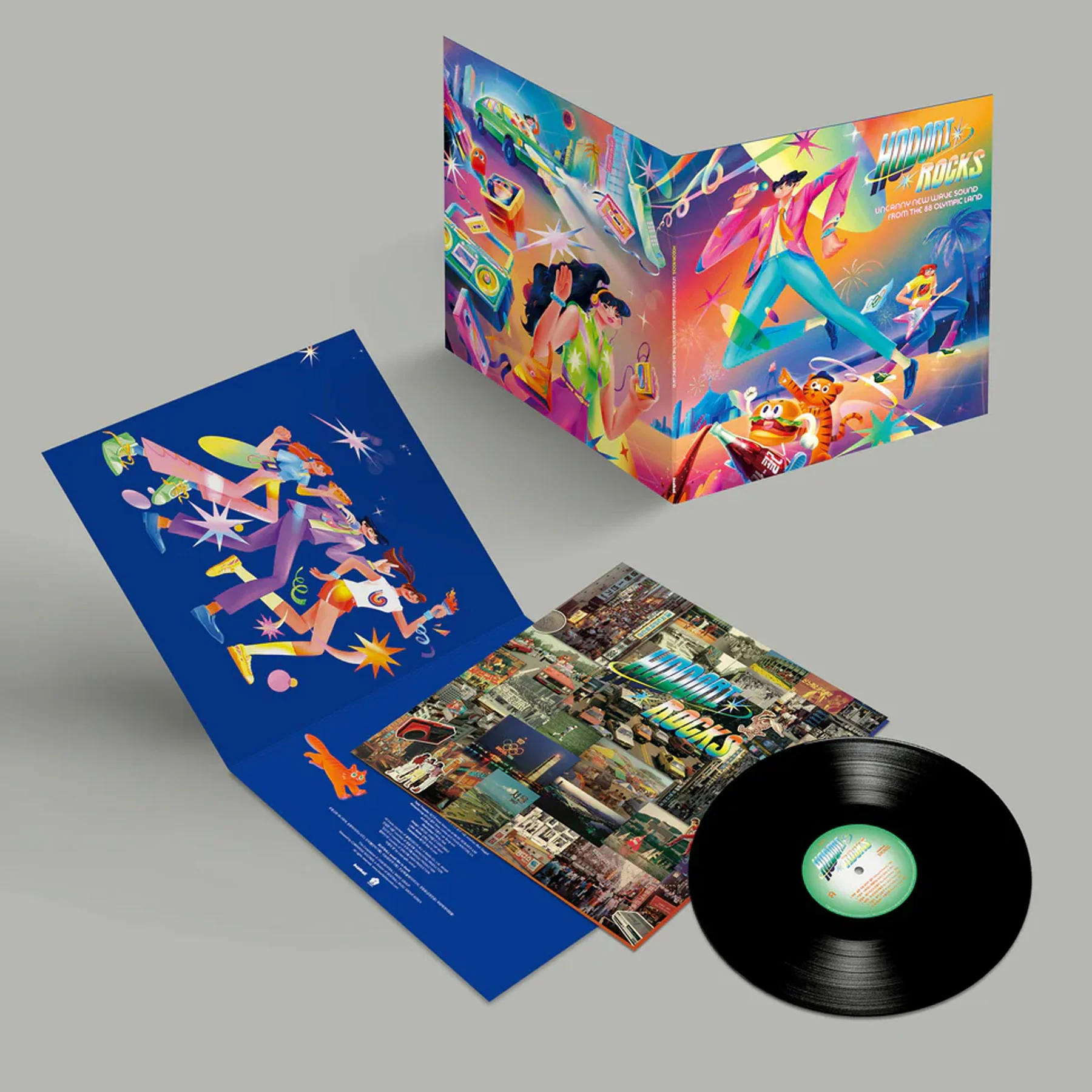 Cobrarose Records: Hodori Rocks - Uncanny New Wave Sound From The 88 Olympic Land Vinyl LP - PRE-ORDER - Image 2