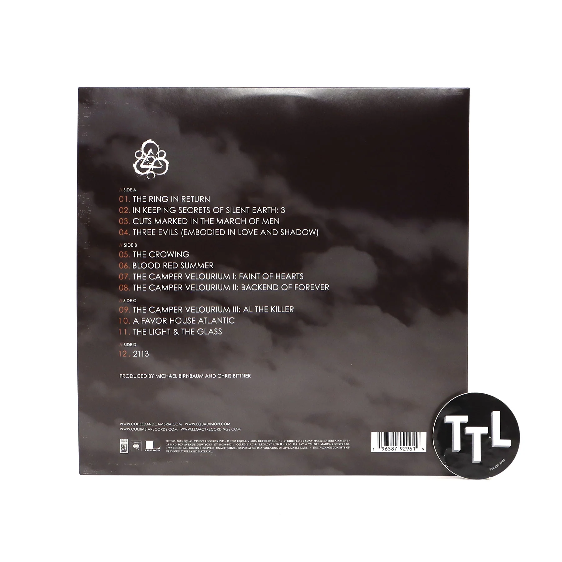 Coheed And Cambria: In Keeping Secrets Of Silent Earth - 3 (Colored Vinyl) Vinyl 2LP - Image 3