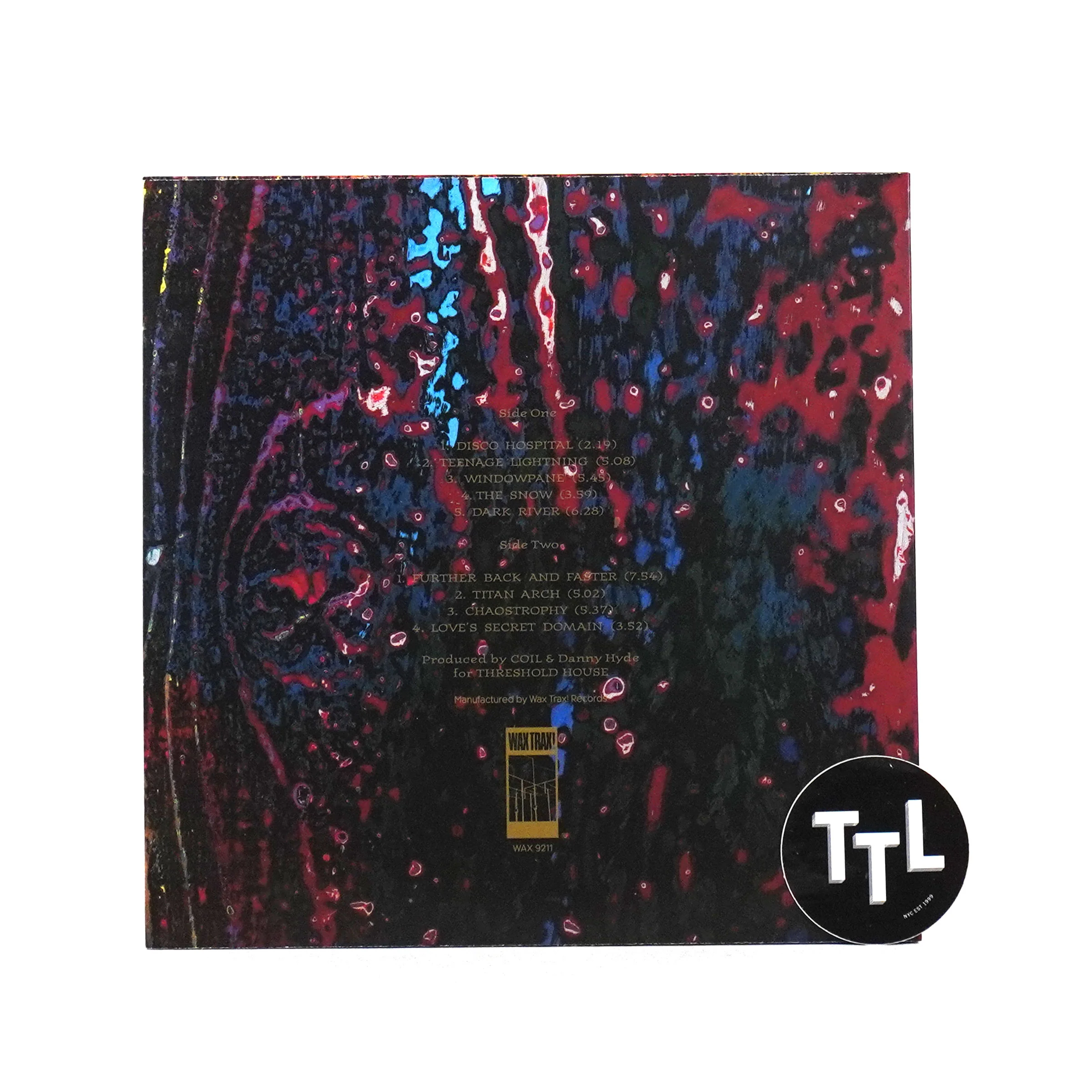 Coil: Love's Secret Domain (Import, Colored Vinyl) Vinyl LP - Image 3