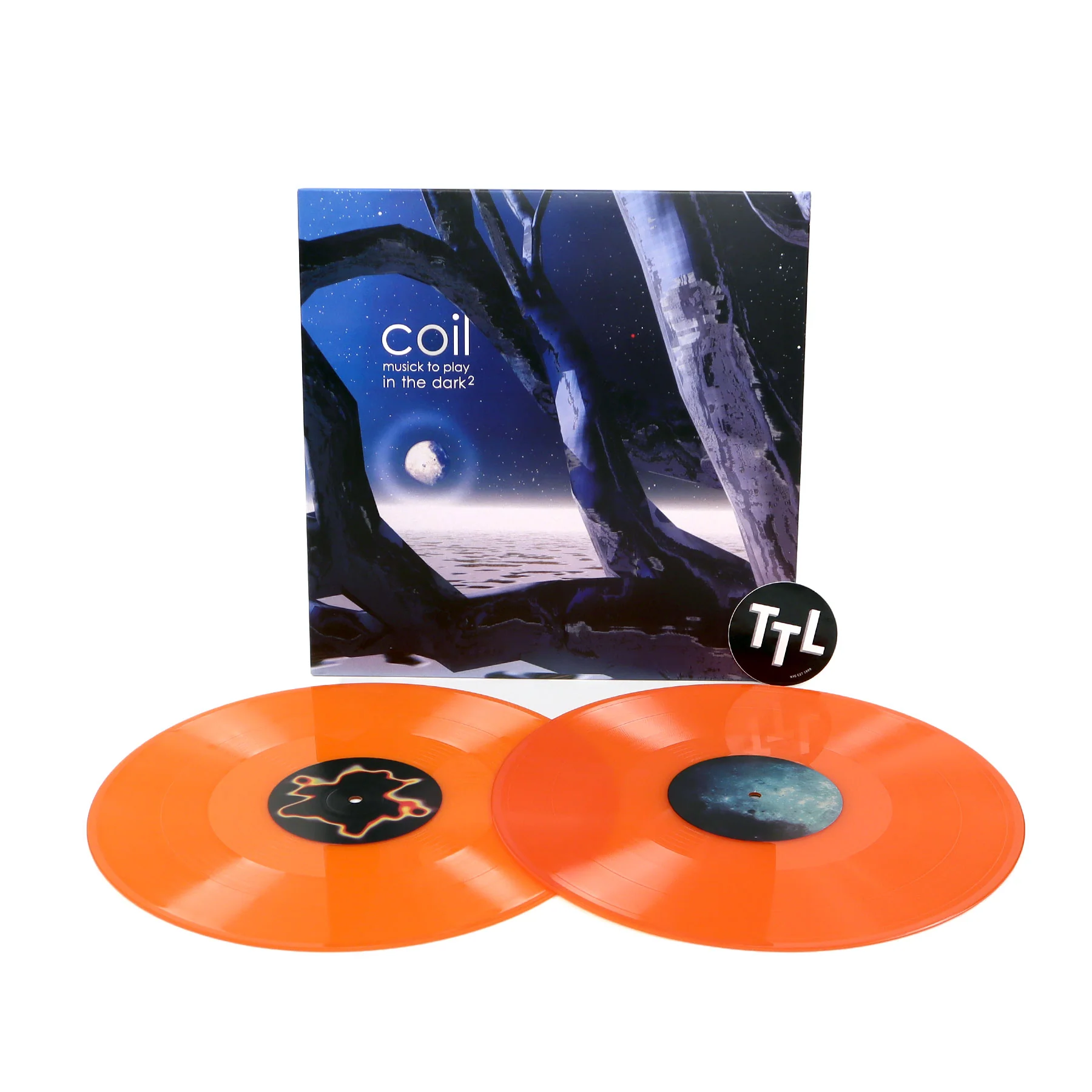 Coil: Musick To Play In The Dark Vol.2 (Orange Colored Vinyl) Vinyl 2LP - Image 2