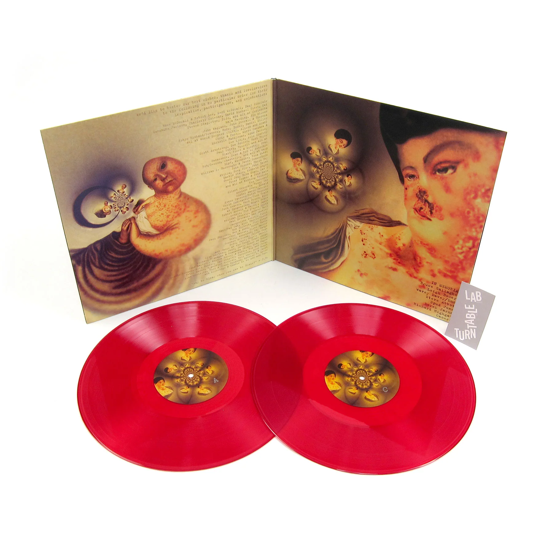 Coil Presents Black Light District: A Thousand Lights In A Darkened Room (Red Colored Vinyl) Vinyl 2LP - Image 2