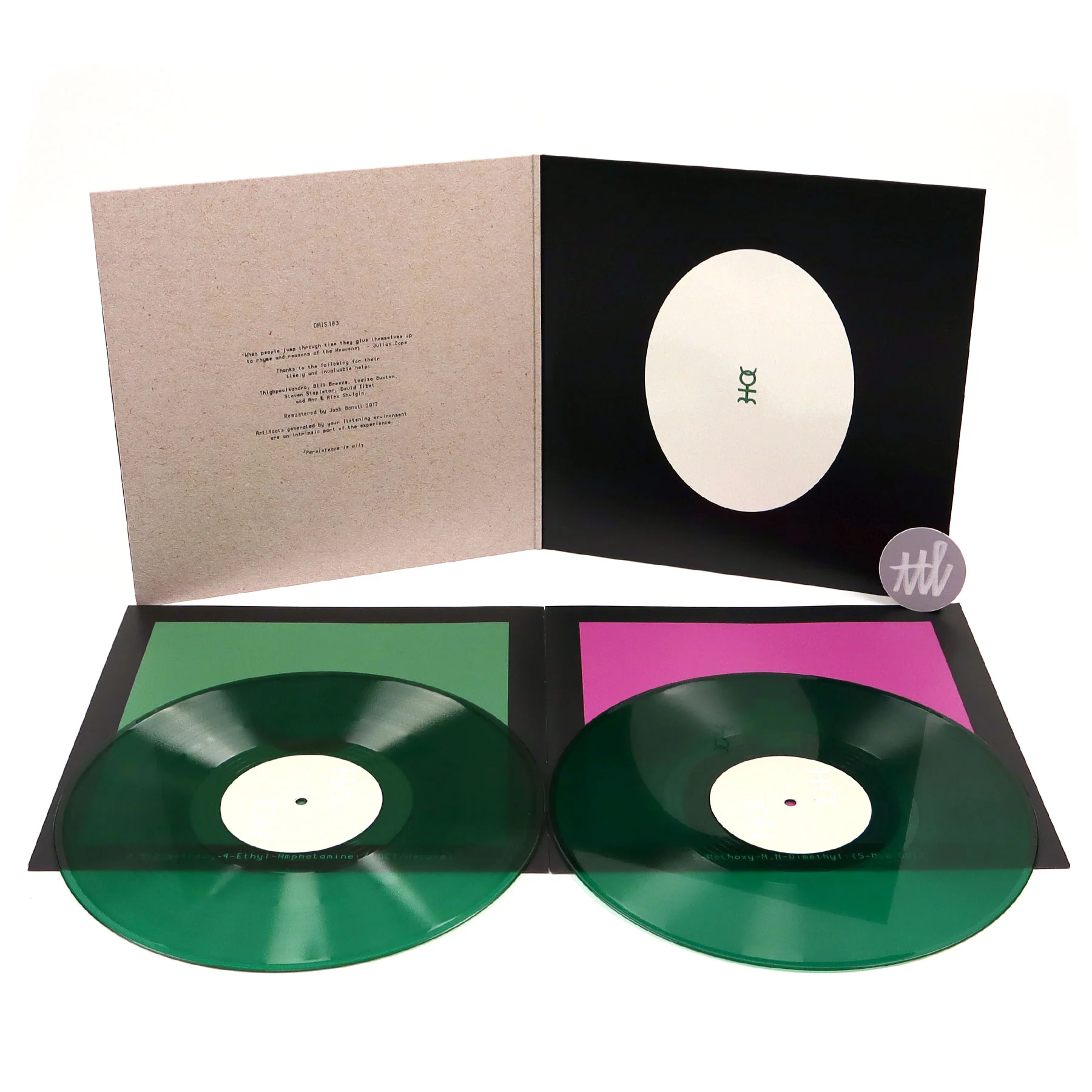 Coil: Time Machines (Colored Vinyl) Vinyl 2LP - Image 2