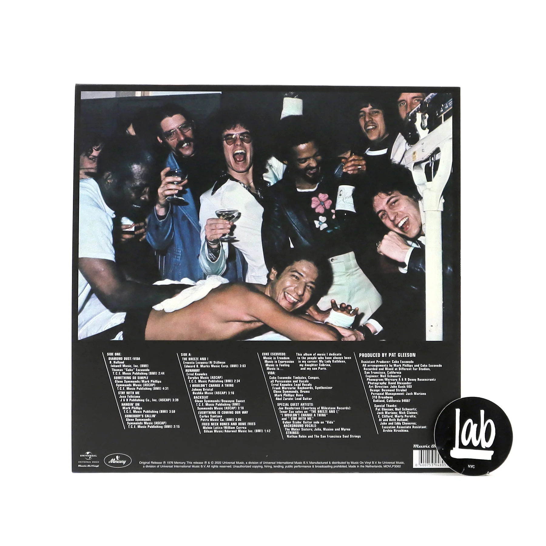 Coke Escovedo: Comin At Ya (Music On Vinyl 180g) Vinyl LP - Image 2