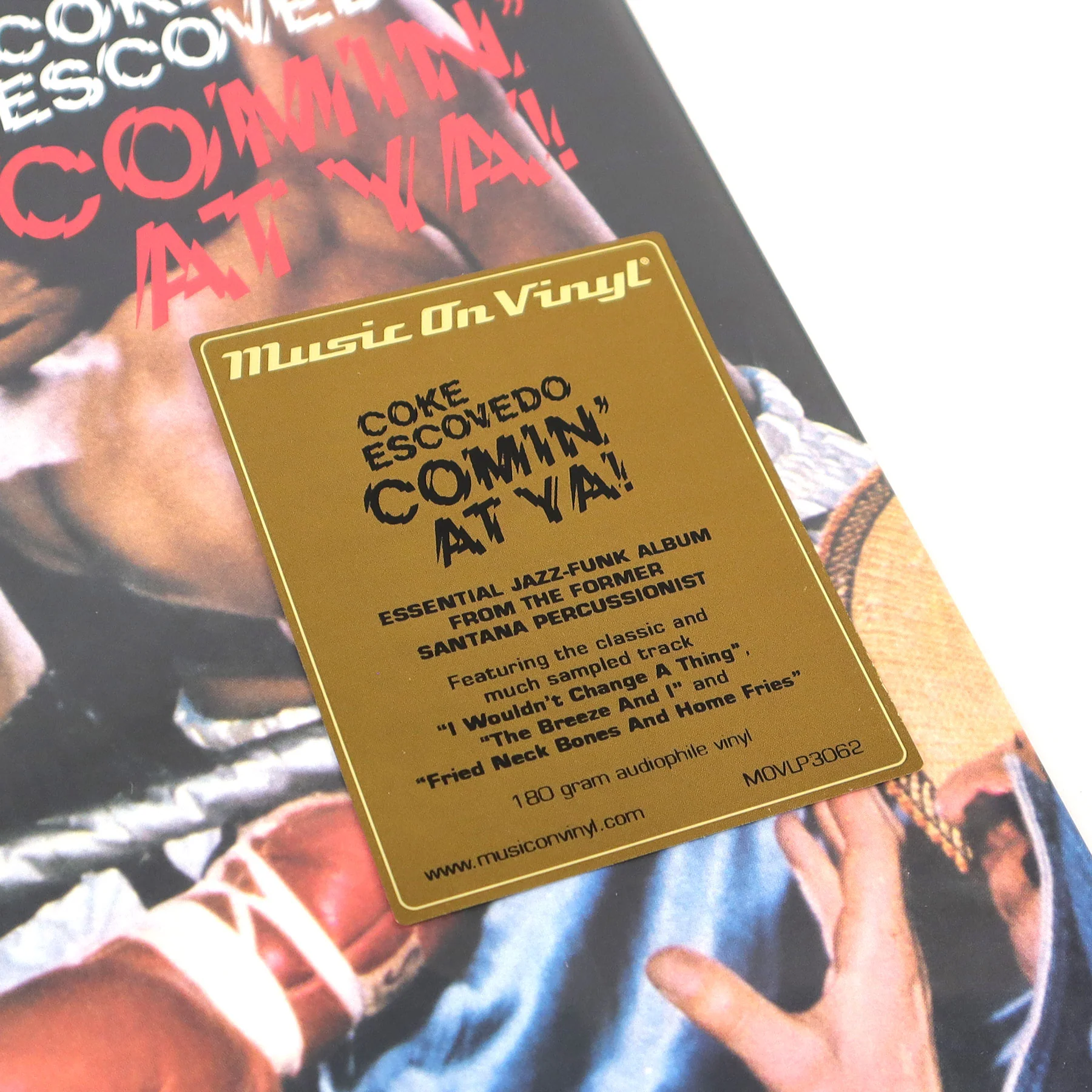 Coke Escovedo: Comin At Ya (Music On Vinyl 180g) Vinyl LP - Image 3