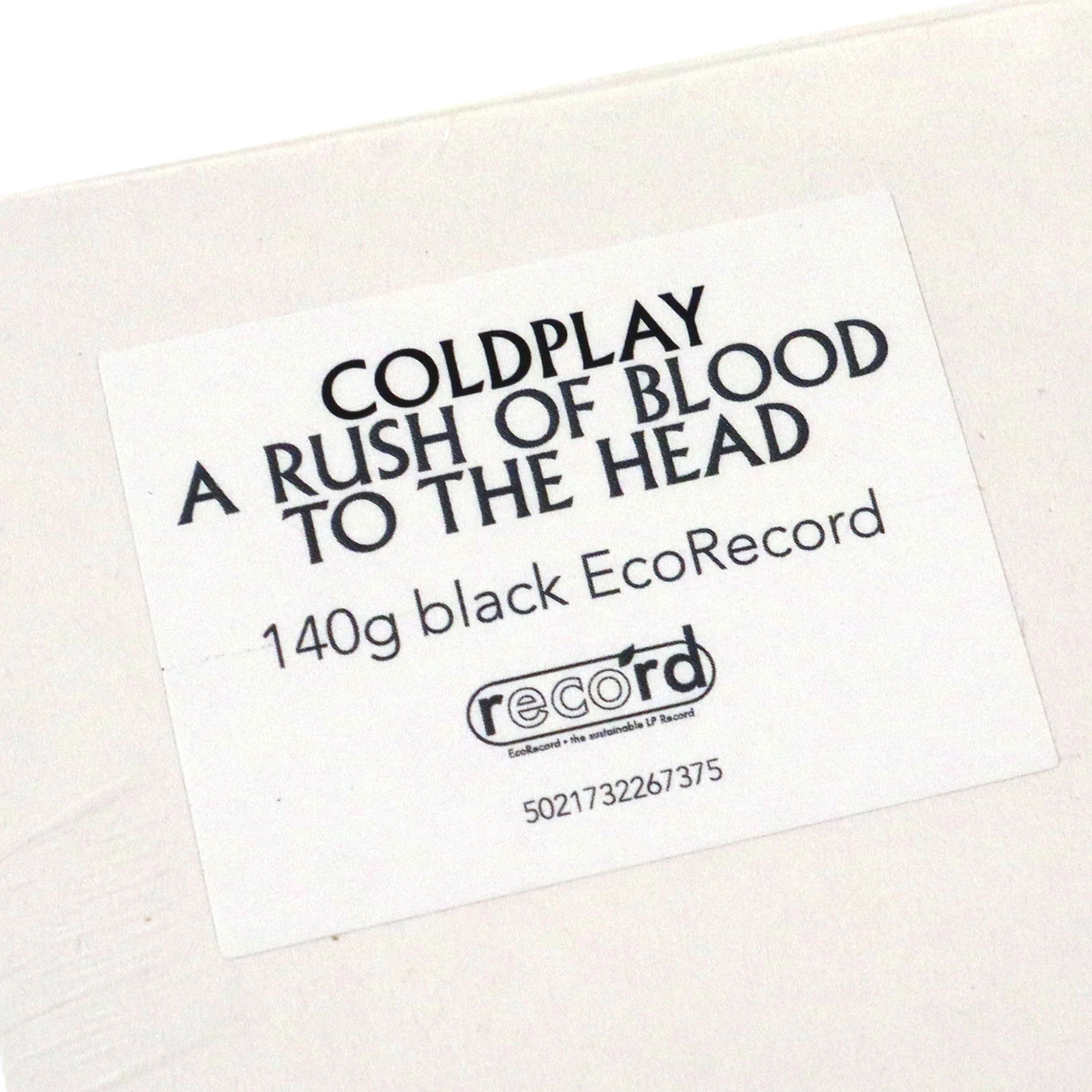 Coldplay: A Rush of Blood to the Head (Eco Vinyl) Vinyl LP - Image 4
