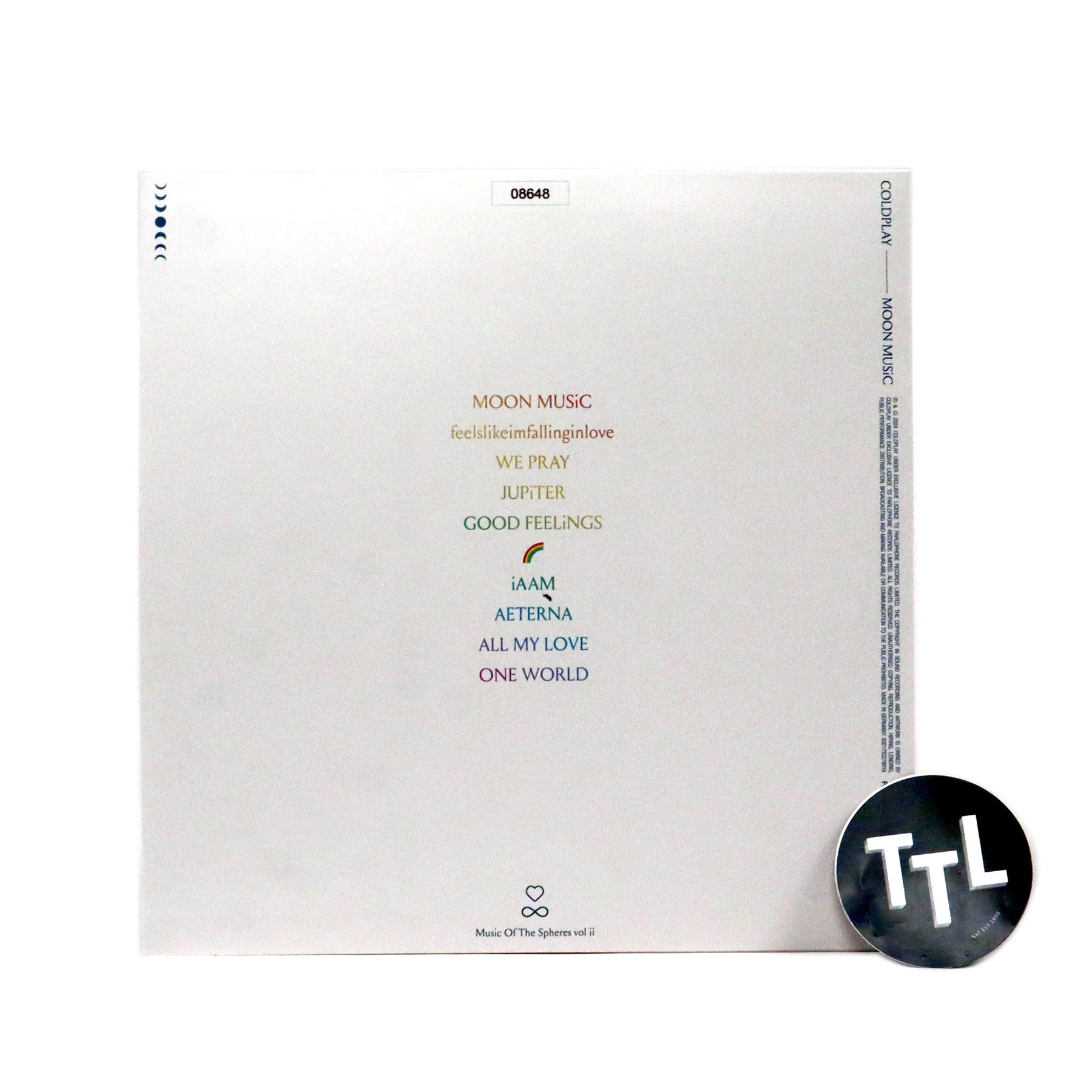 Coldplay: Moon Music (Indie Exclusive Zoetropic Pic Disc) Vinyl LP - Image 3