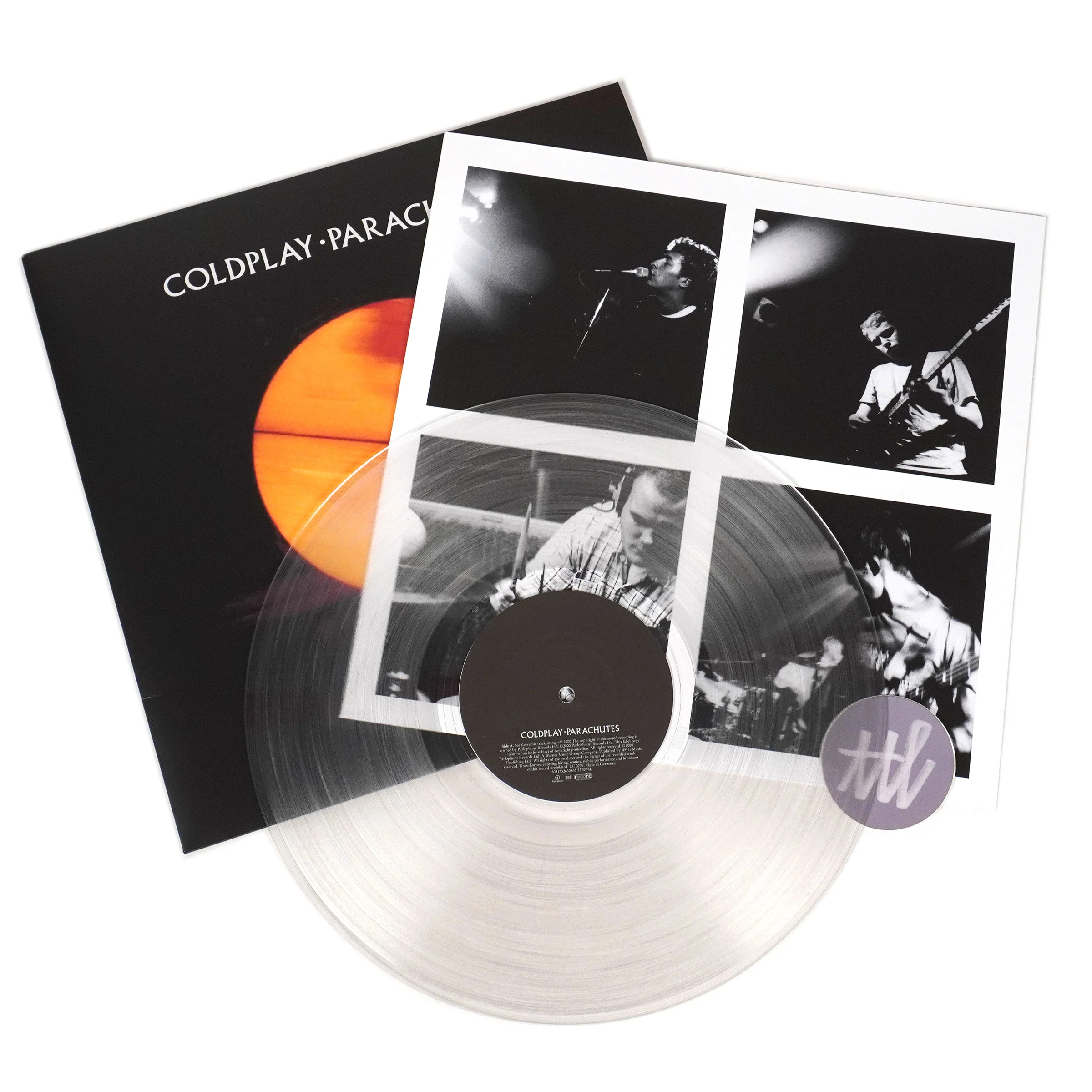 Coldplay: Parachutes (Clear Colored Vinyl) Vinyl LP - Image 2